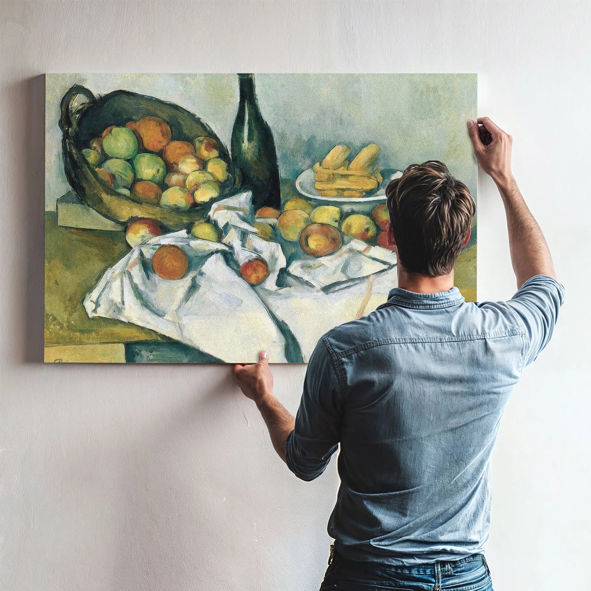 The Basket Of Apples 1894 1 By Paul Cezanne Fine Art Print