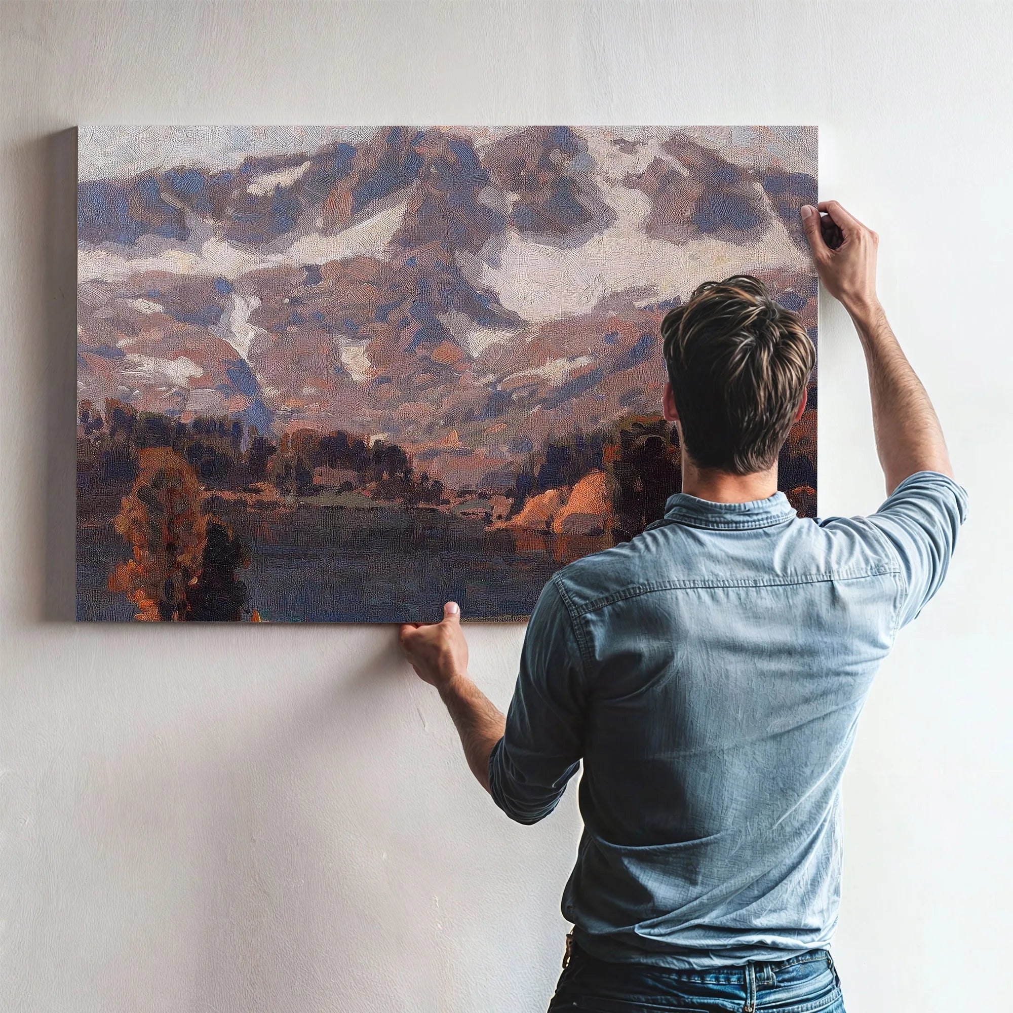 Sierra Snow, Bishop By Edgar Payne Fine Art Print