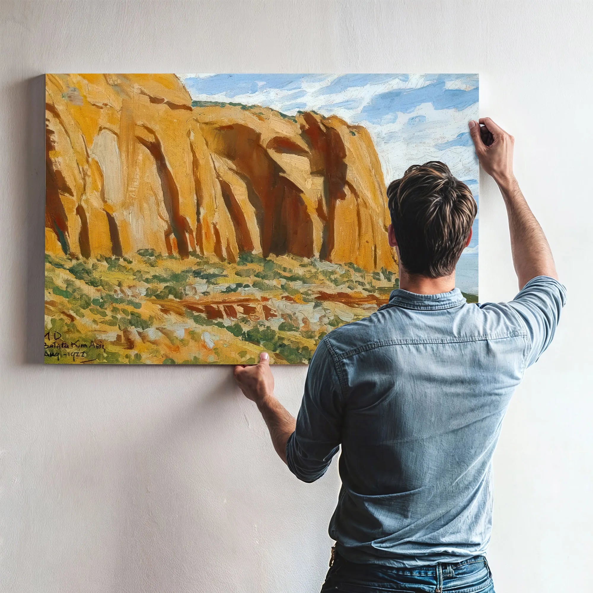 Cliffs Of Betatakin By Maynard Dixon Fine Art Print