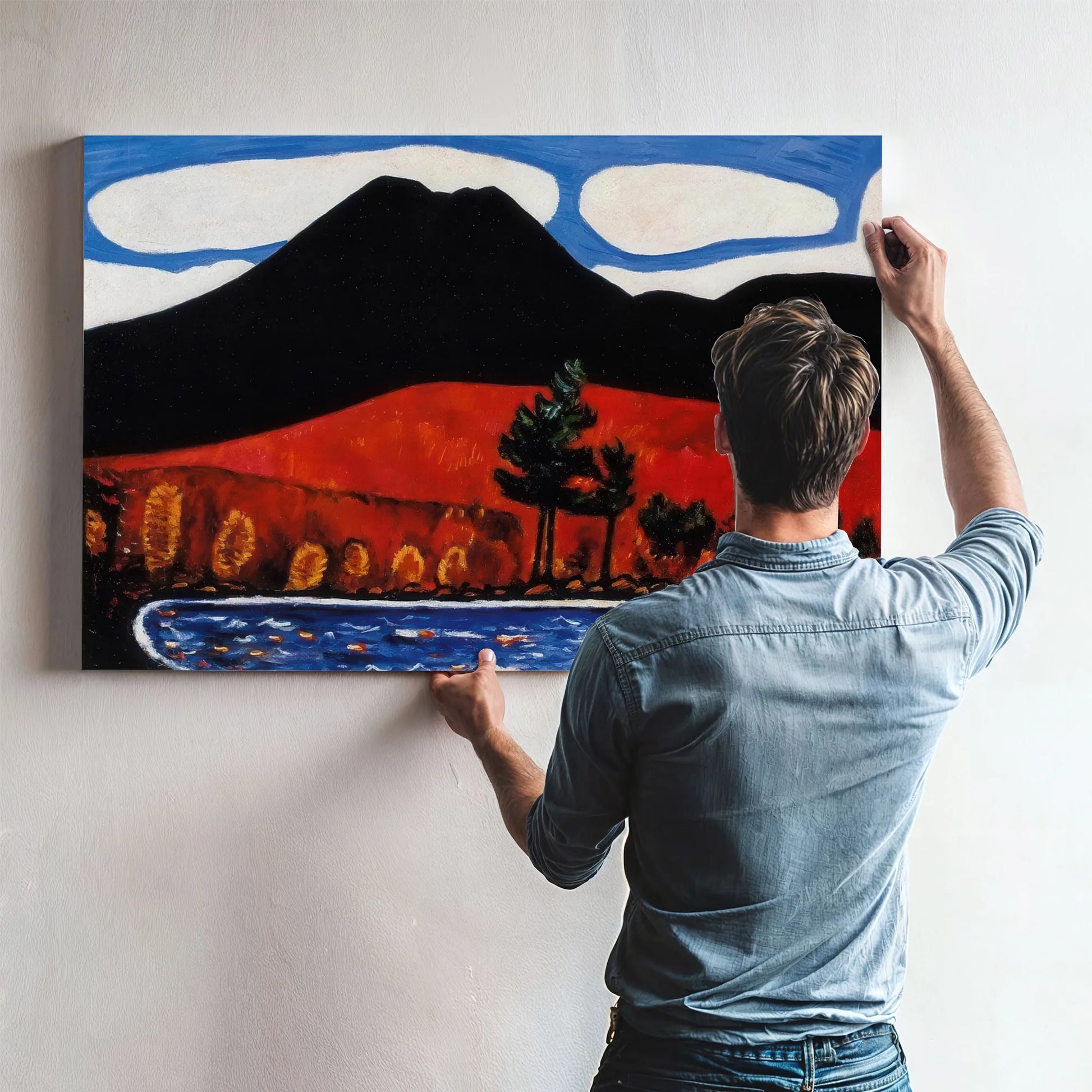 Mount Katahdin Autumn No 2 By Marsden Hartley Fine Art Print