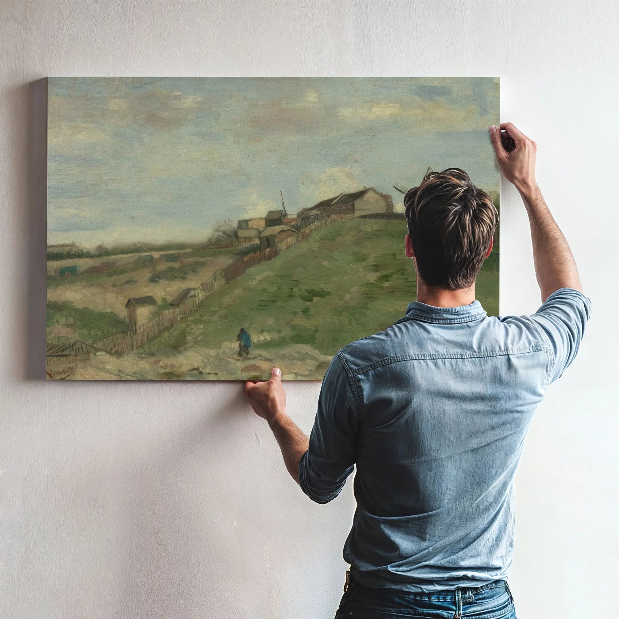 The Hill Of Montmartre With Stone Quarry By Vincent Van Gogh Fine Art Print