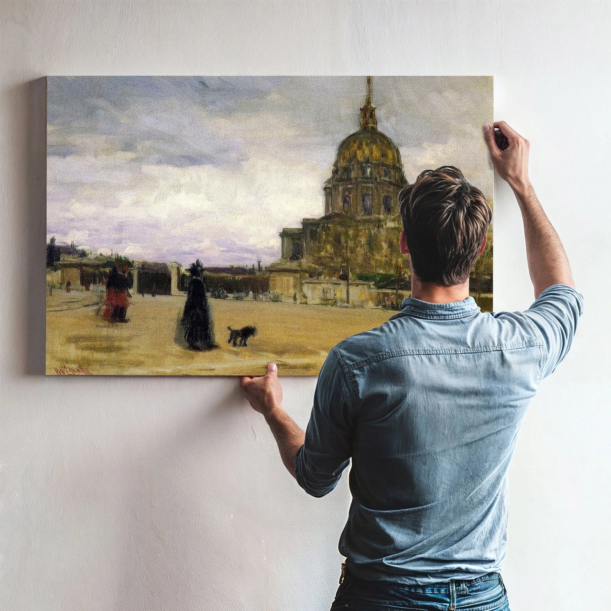 Les Invalides By Henry Ossawa Tanner Fine Art Print