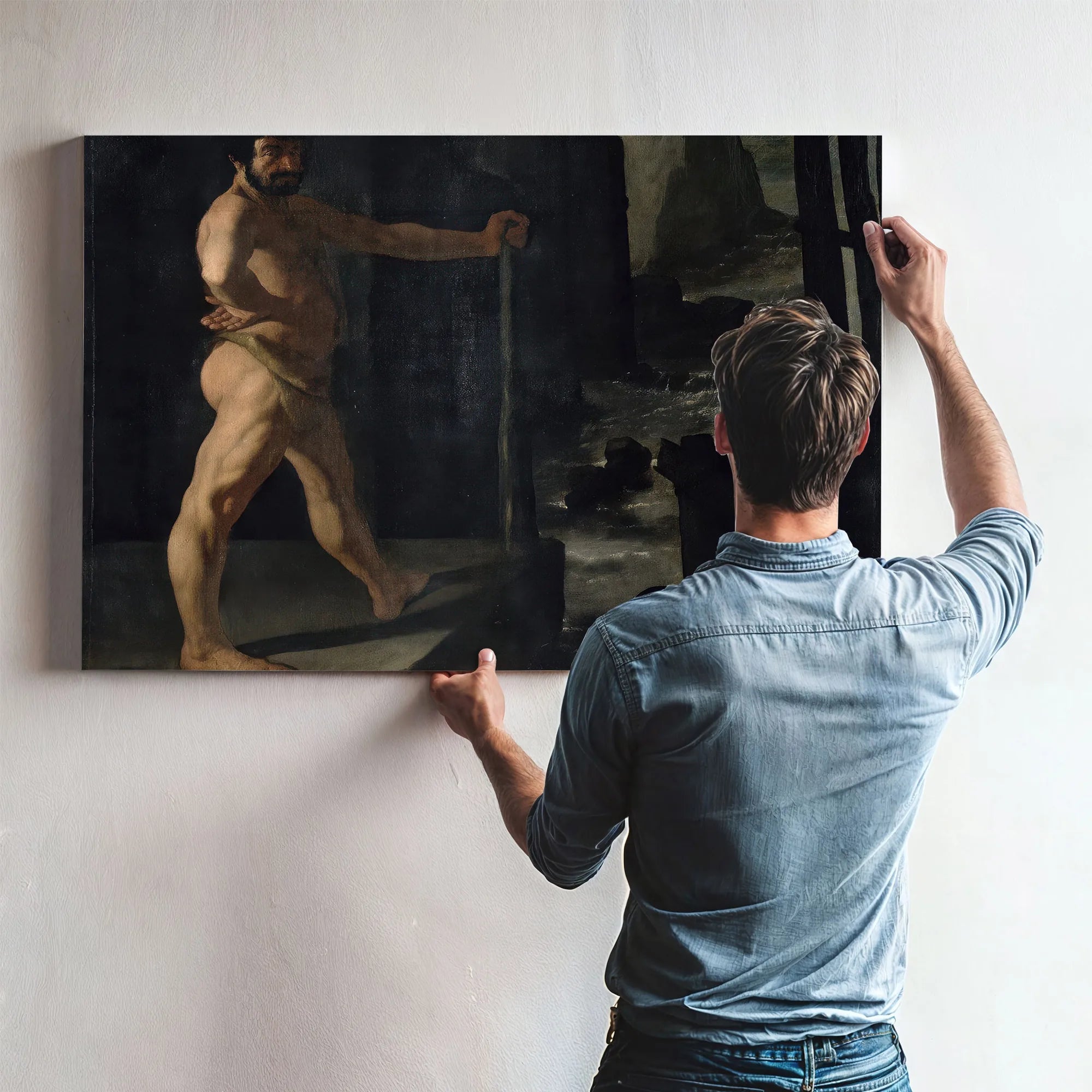 Apotheosis Of Delacroix By Paul Cezanne Fine Art Print