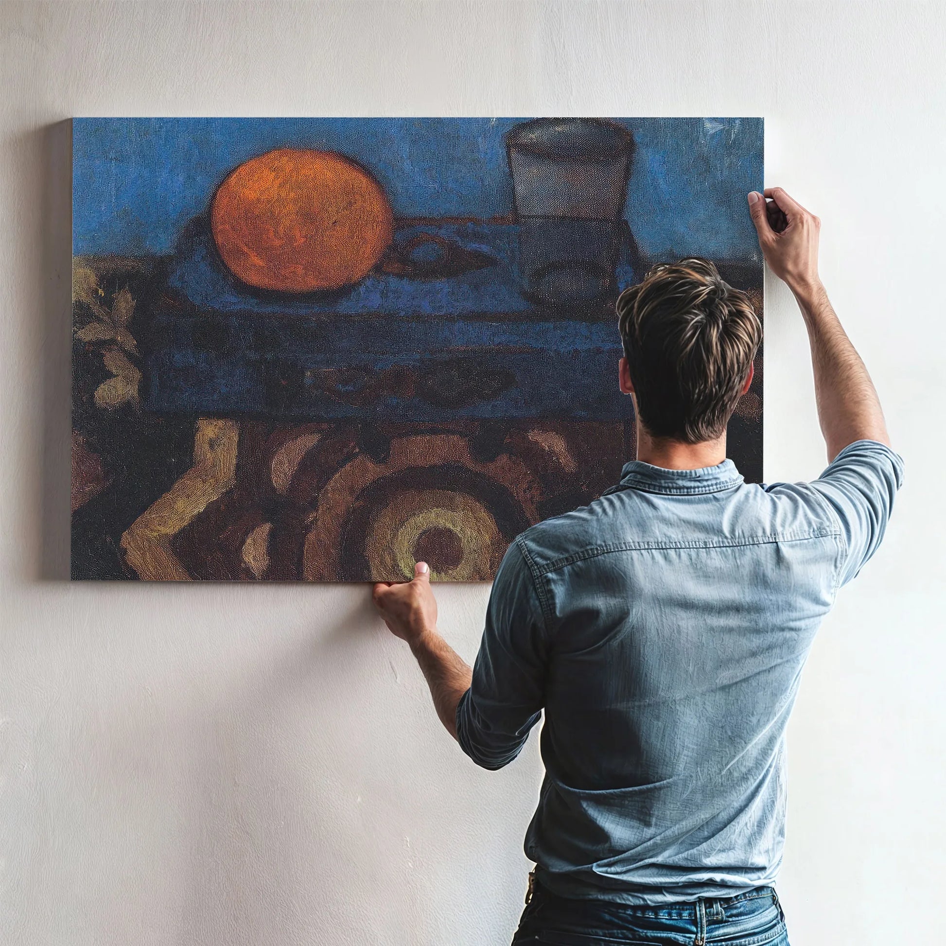 Still Life With Blue Box By Paula Modersohn Becker Fine Art Print