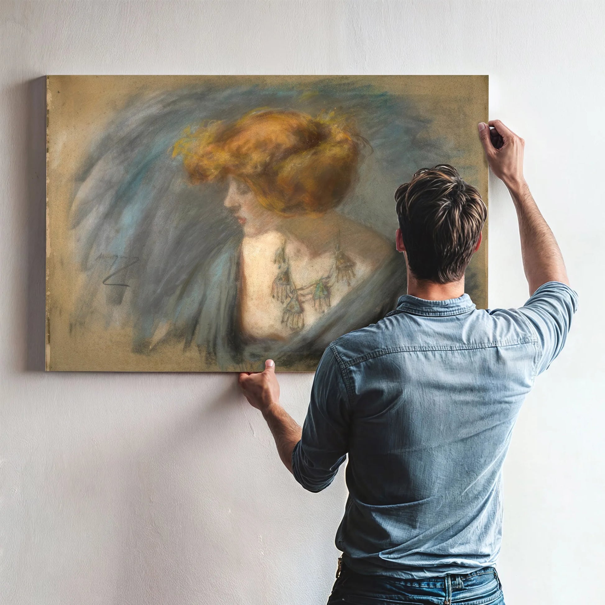 Titian Hair By Alice Pike Barney Fine Art Print