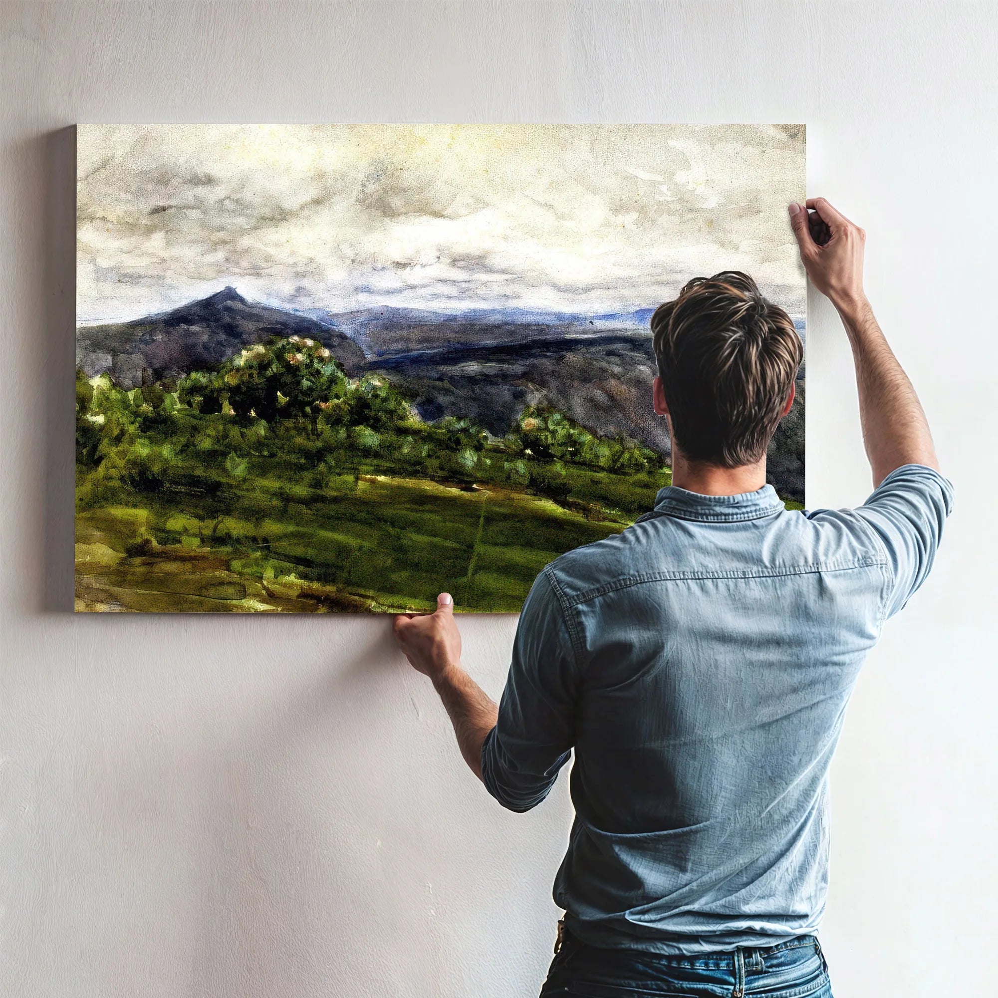 Mountain Landscape, Highlands, North Carolina By Henry Ossawa Tanner Fine Art Print