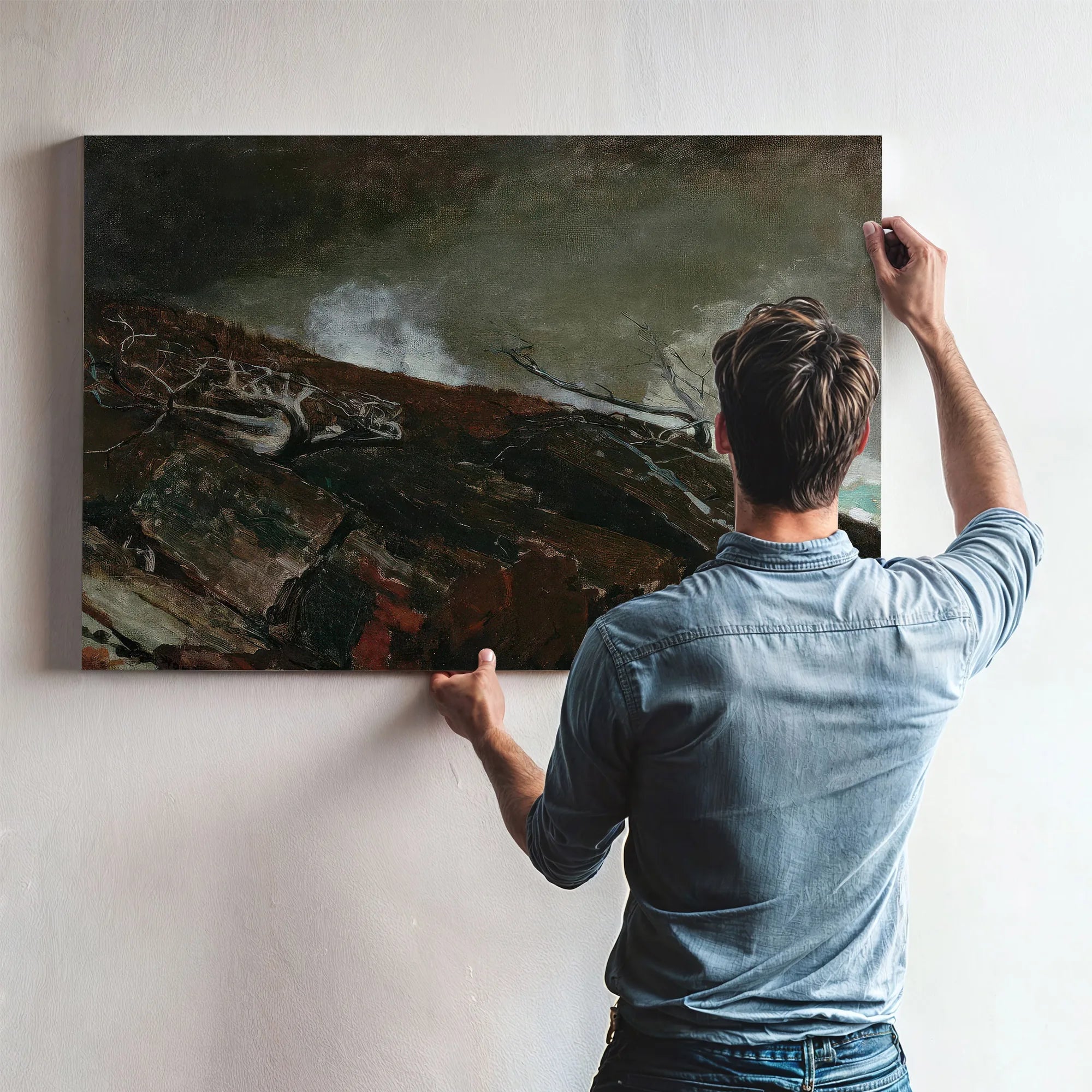 Coast Of Maine By Winslow Homer Fine Art Print