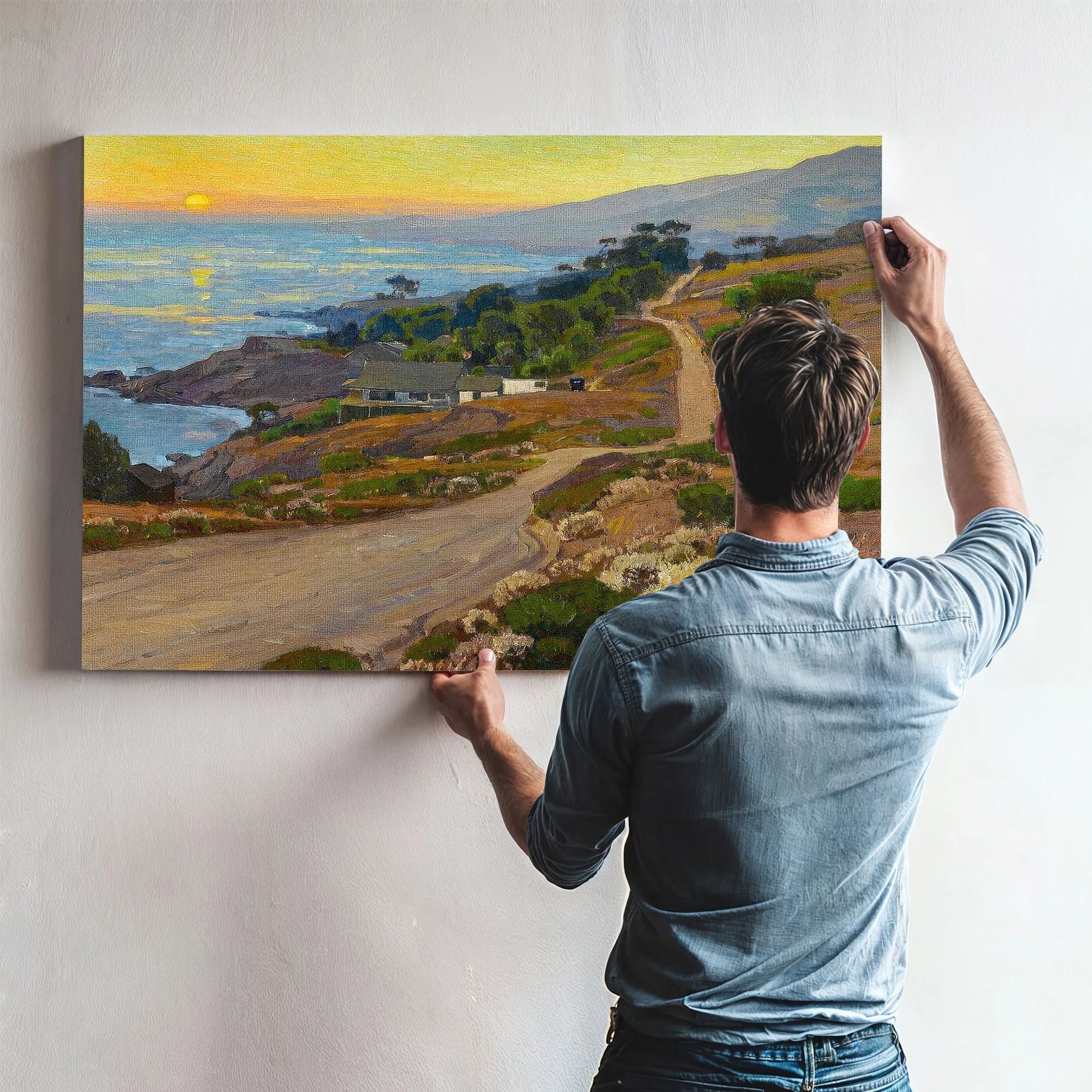 Old Coast Road By William Wendt Fine Art Print