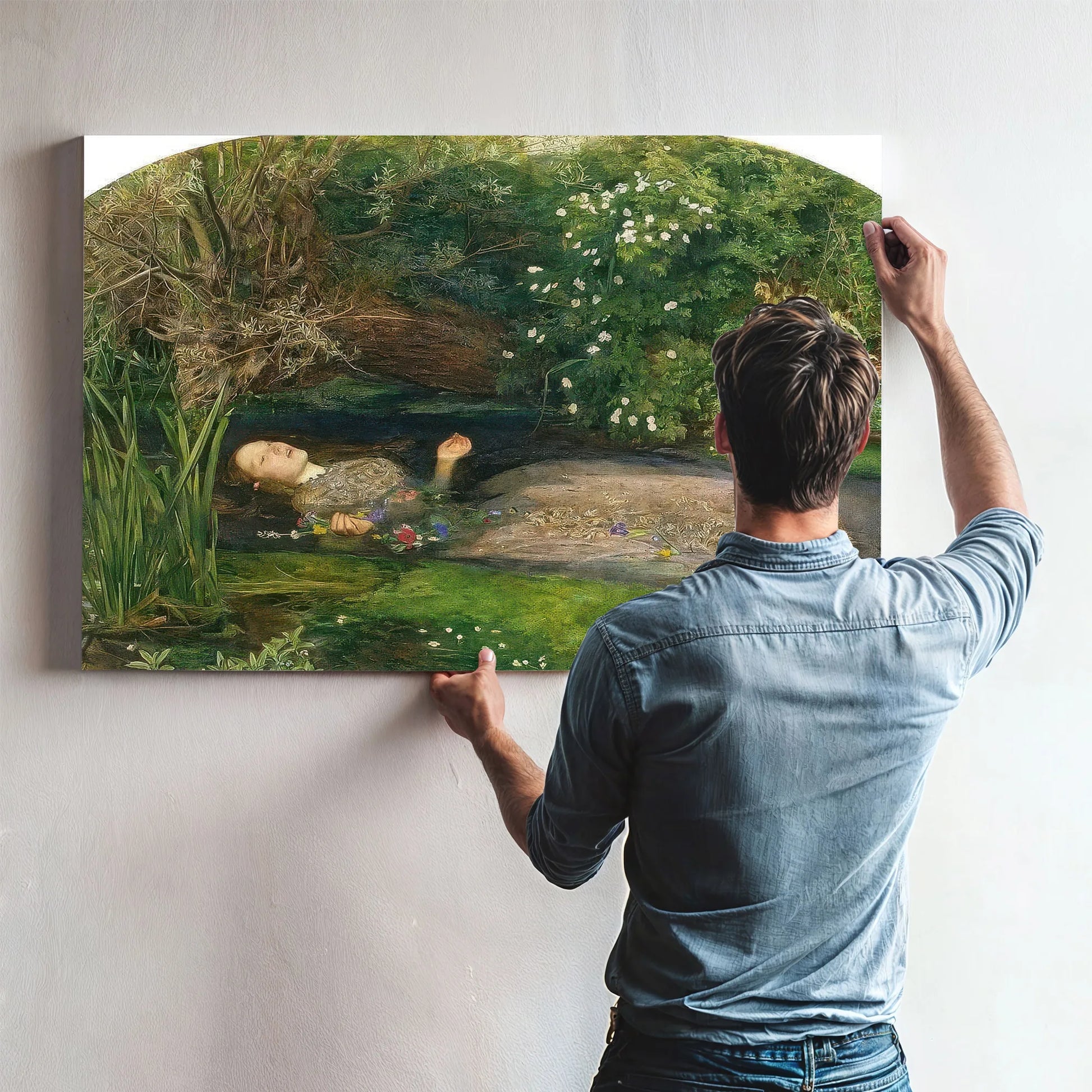 Ophelia By John Everett Millais Fine Art Print