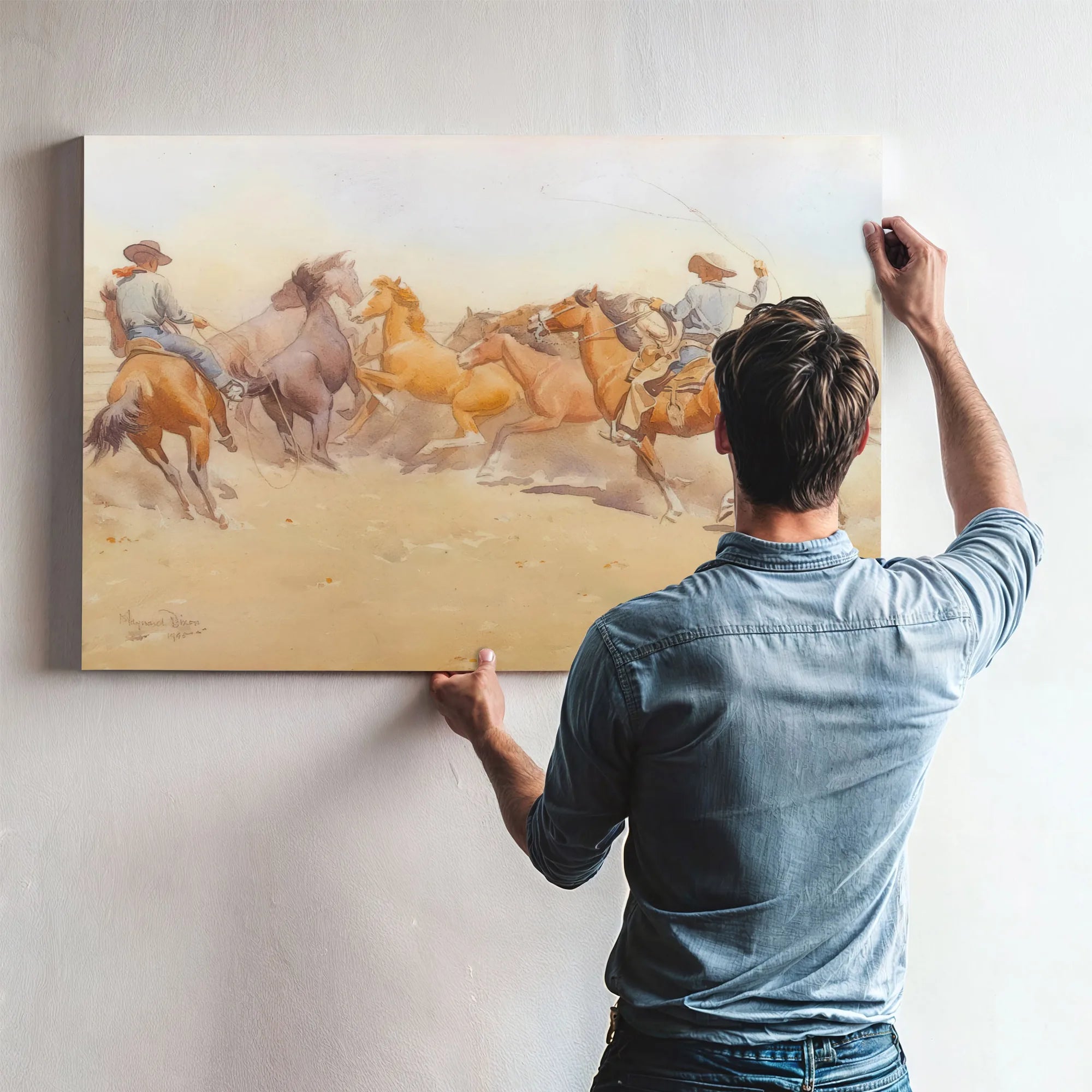 Trail Ranch By Maynard Dixon Fine Art Print