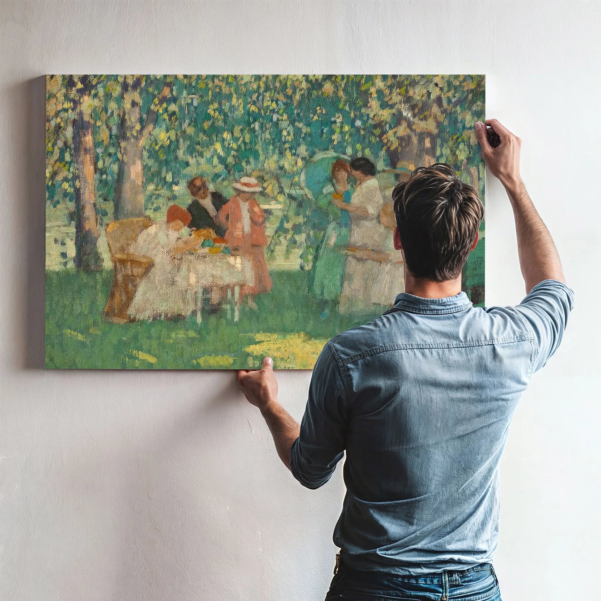 In July By Rae Sloan Bredin Fine Art Print