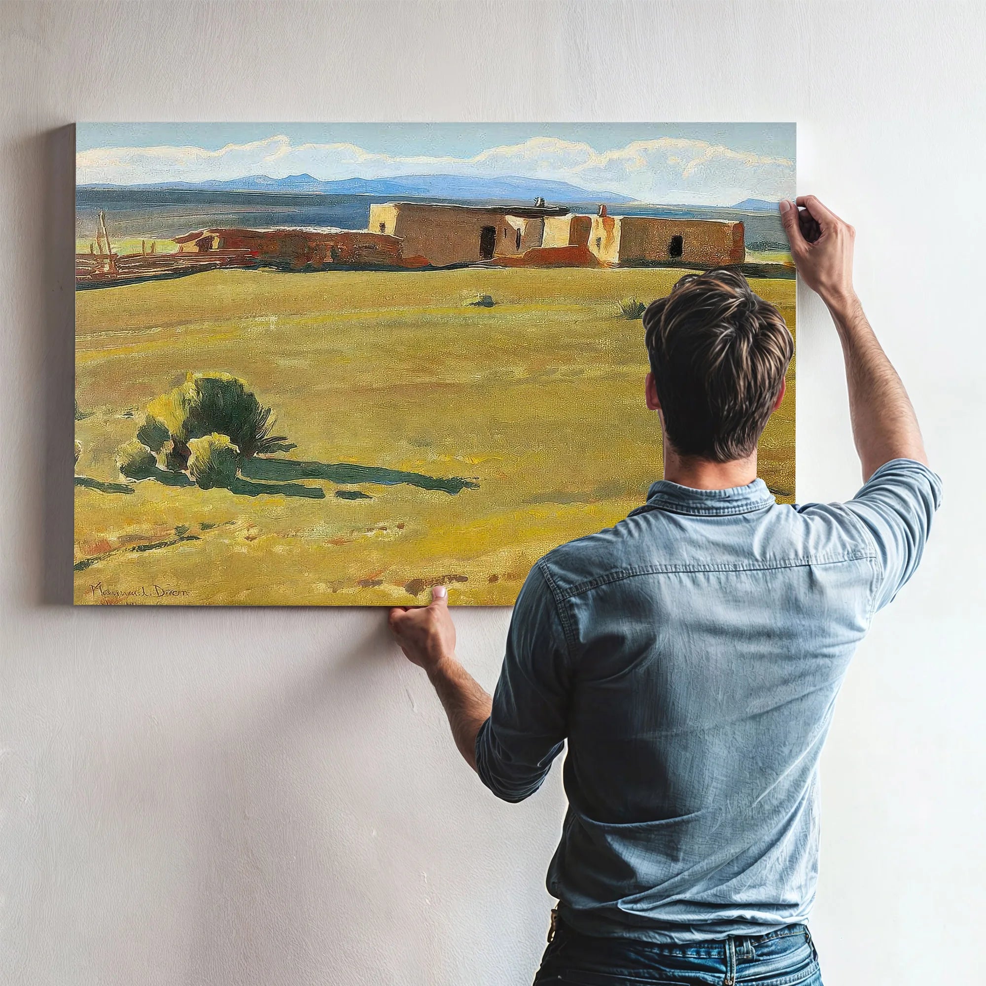 Casa De Ranchito By Maynard Dixon Fine Art Print
