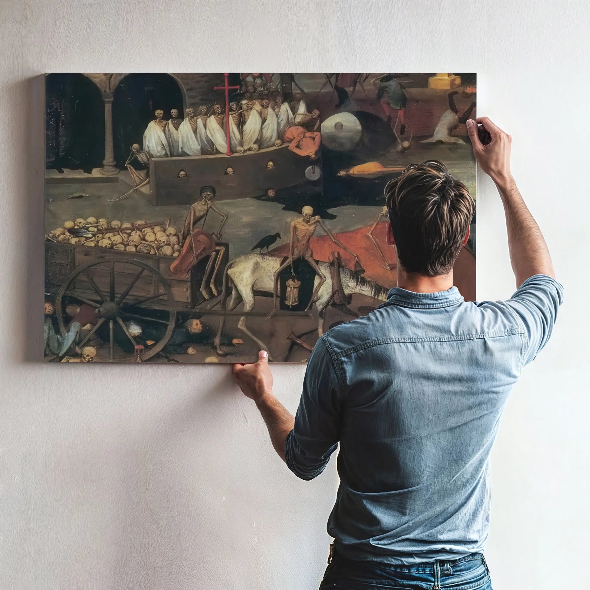 The Triumph Of Death 2 C By Pieter Bruegel Fine Art Print