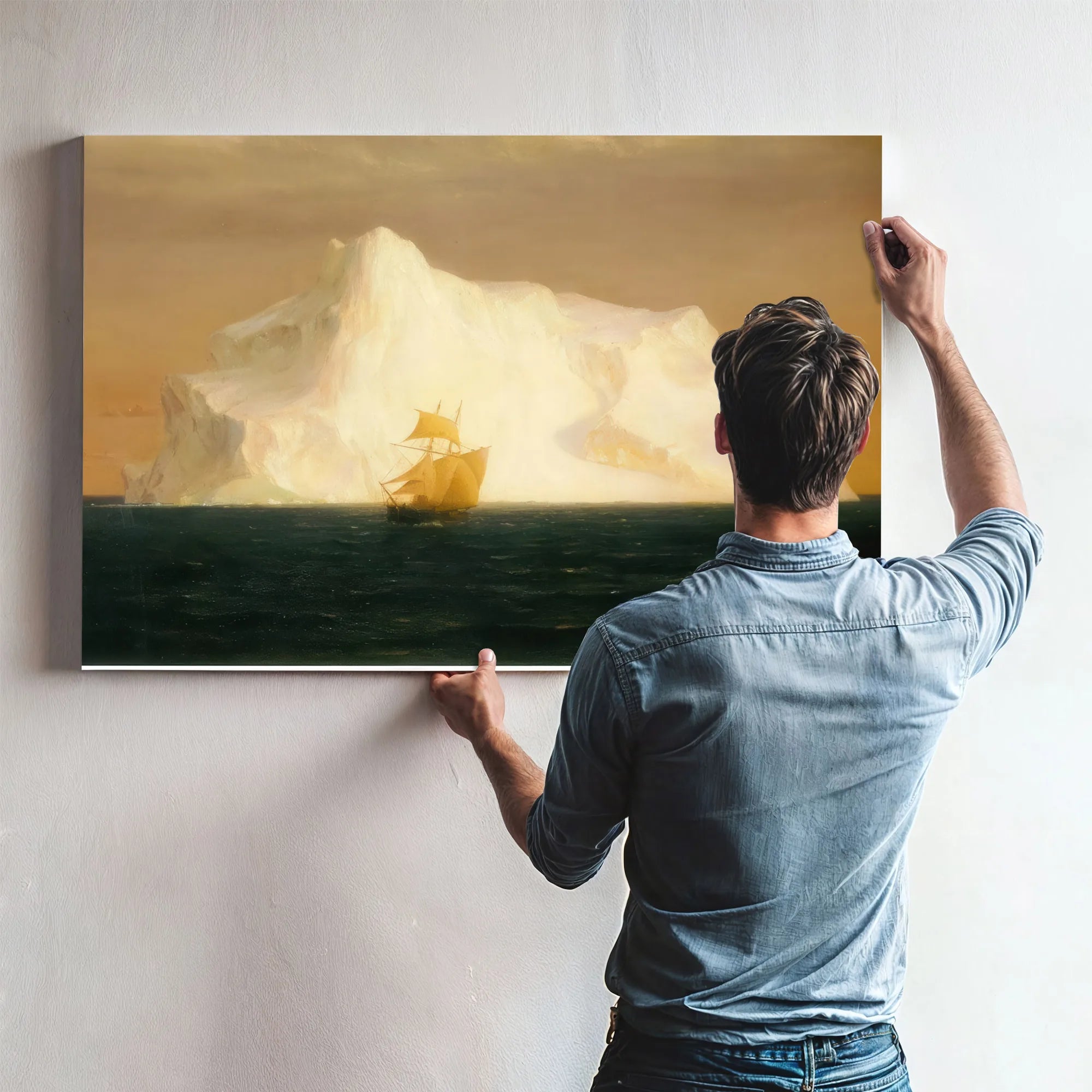 The Iceberg By Frederic Edwin Church Fine Art Print