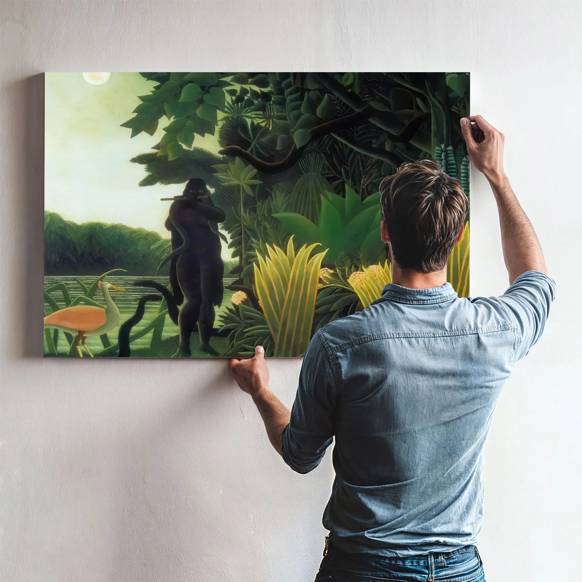 The Snake Charmer 1907 By Henri Rousseau Fine Art Print
