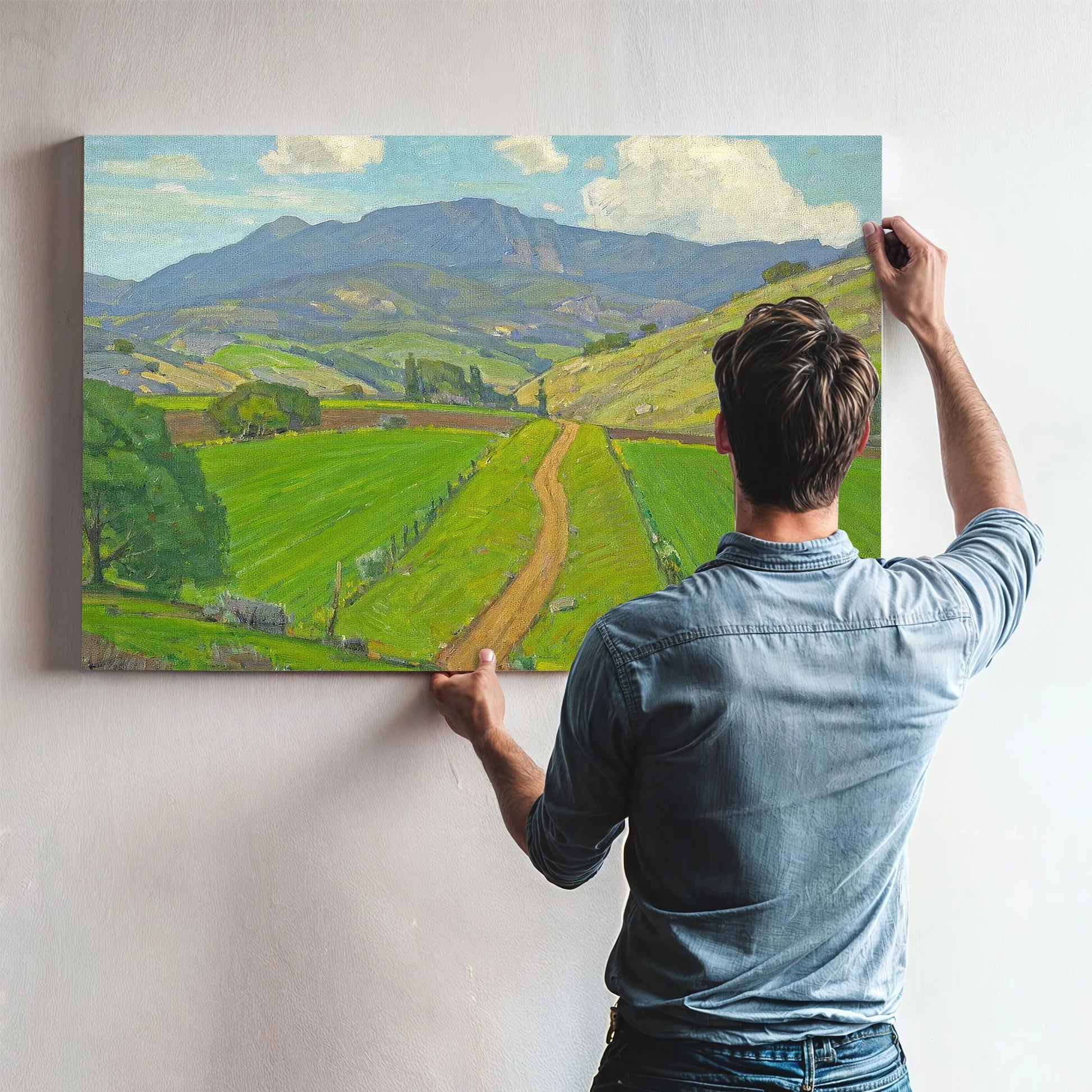 A Trickle Of Road By William Wendt Fine Art Print