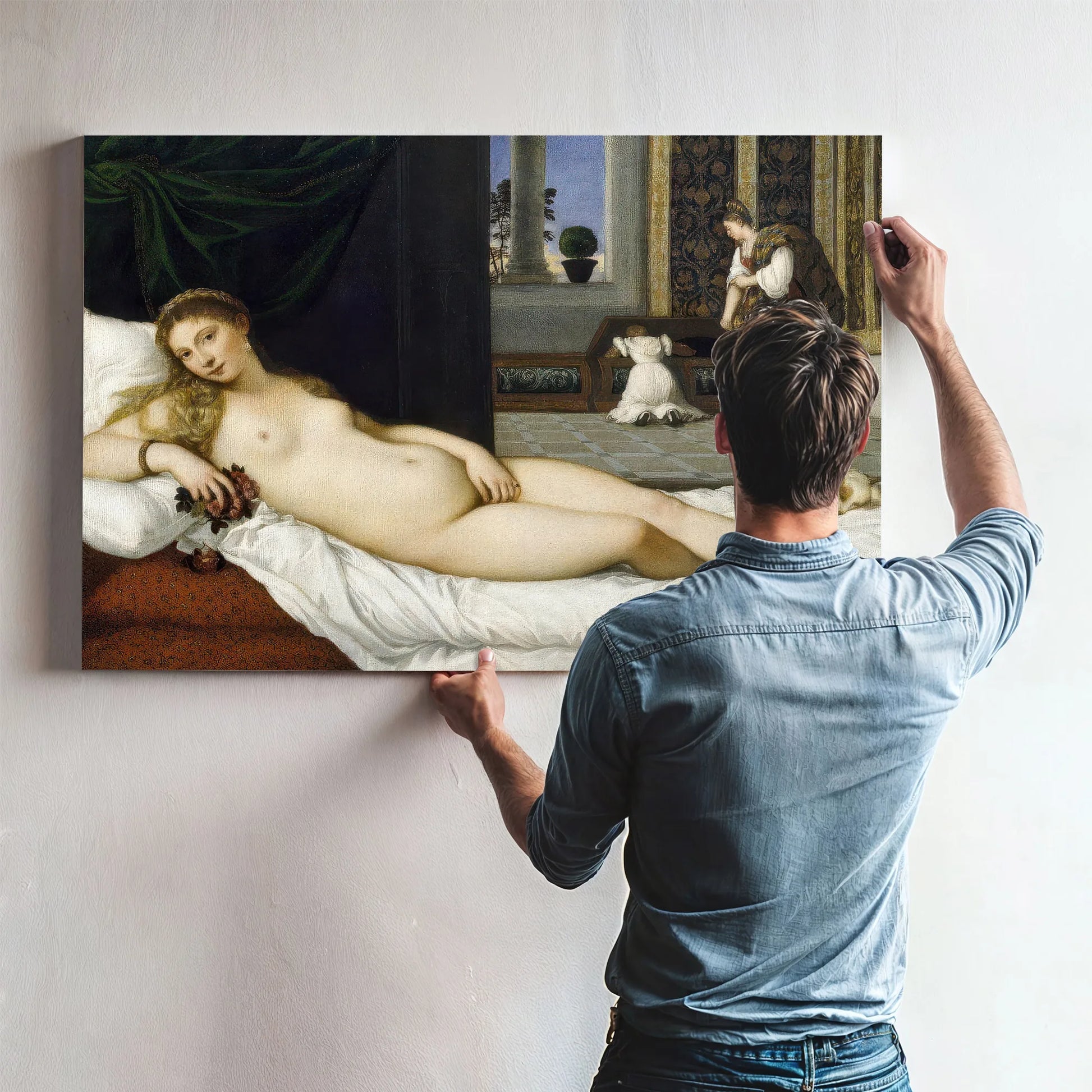 Venus Of Urbino By Titian Fine Art Print