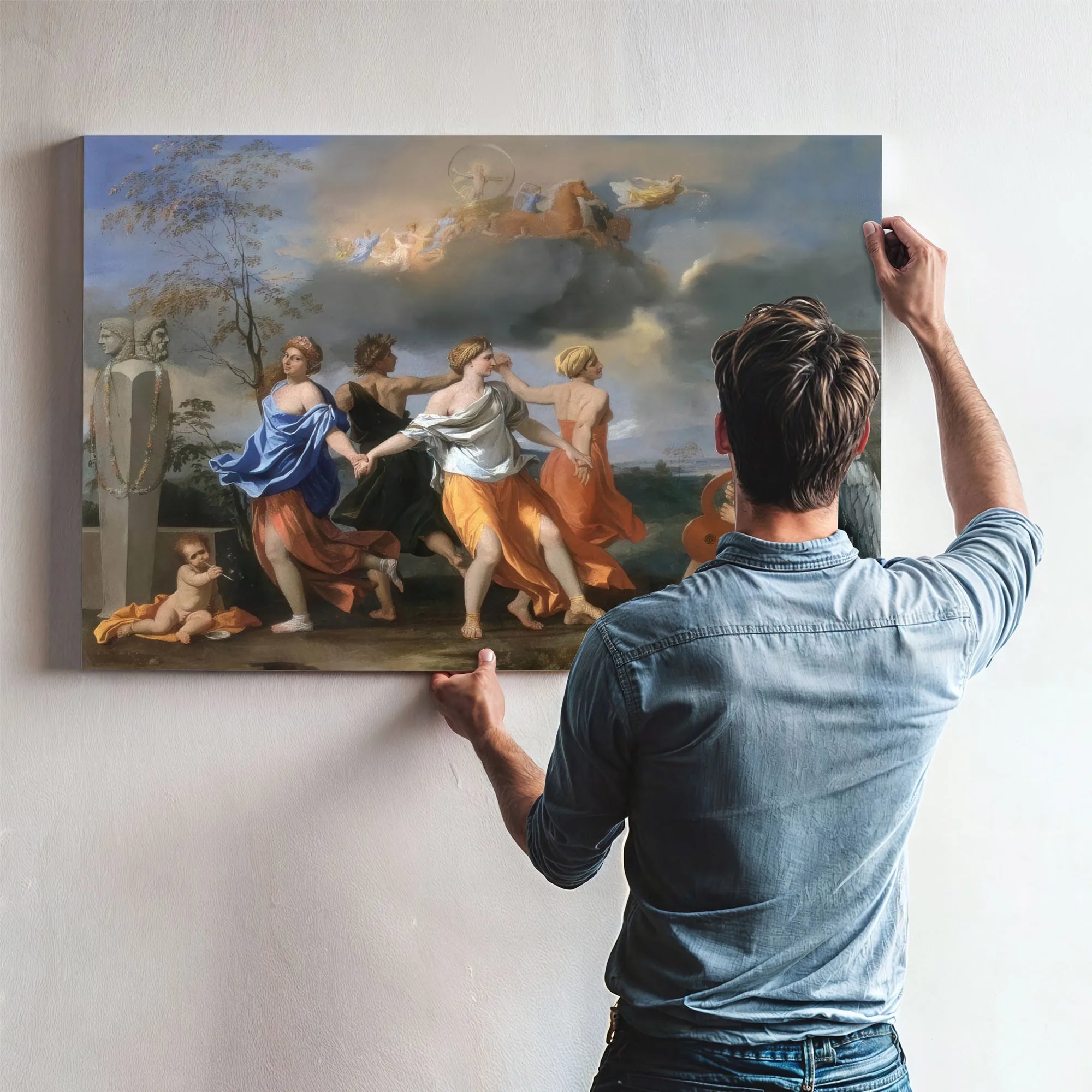 Dance To The Music Of Time By Nicholas Poussin Fine Art Print