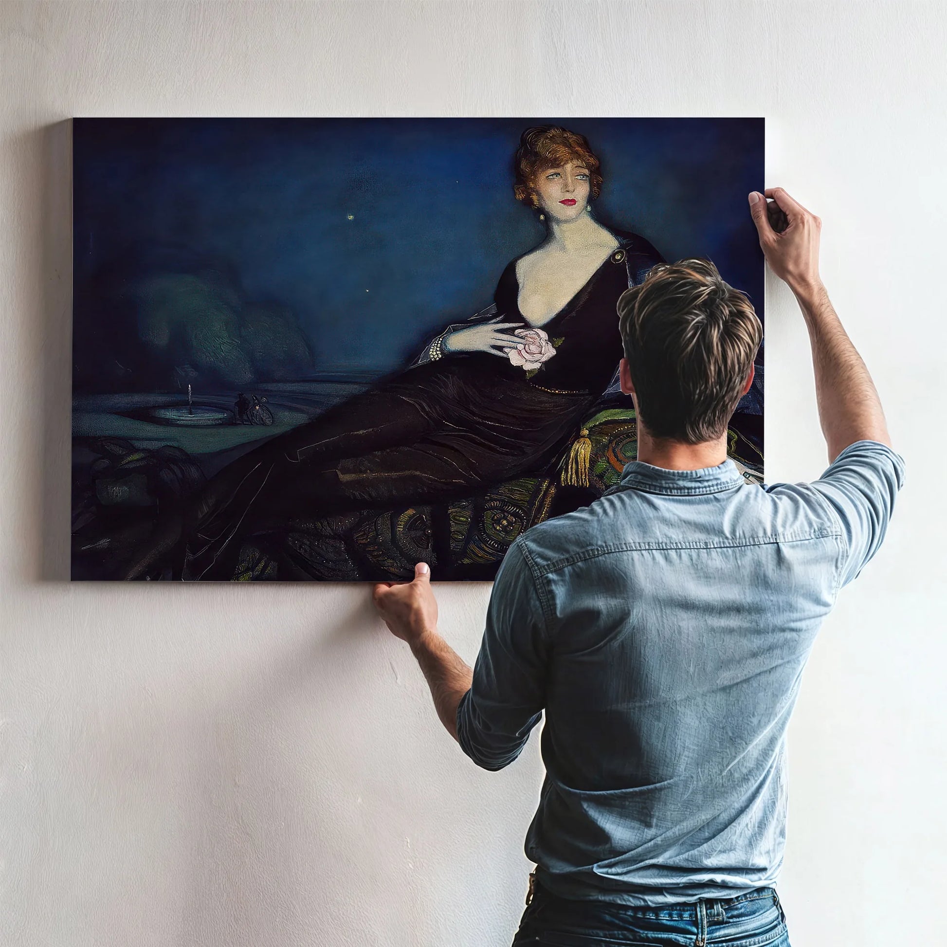 Mrs Freda Dudley Ward By Federico Beltran Masses Fine Art Print