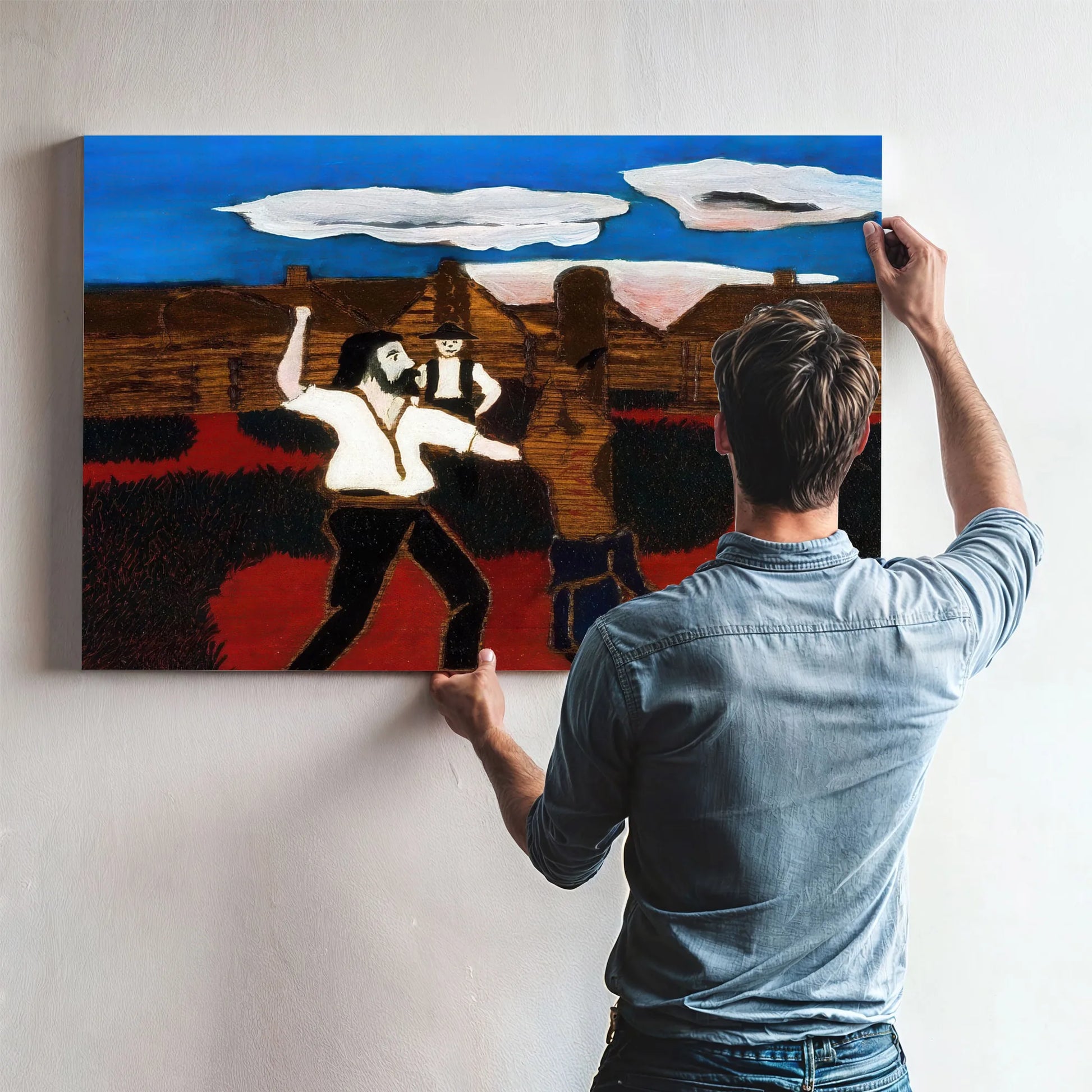 The Whipping By Horace Pippin Fine Art Print