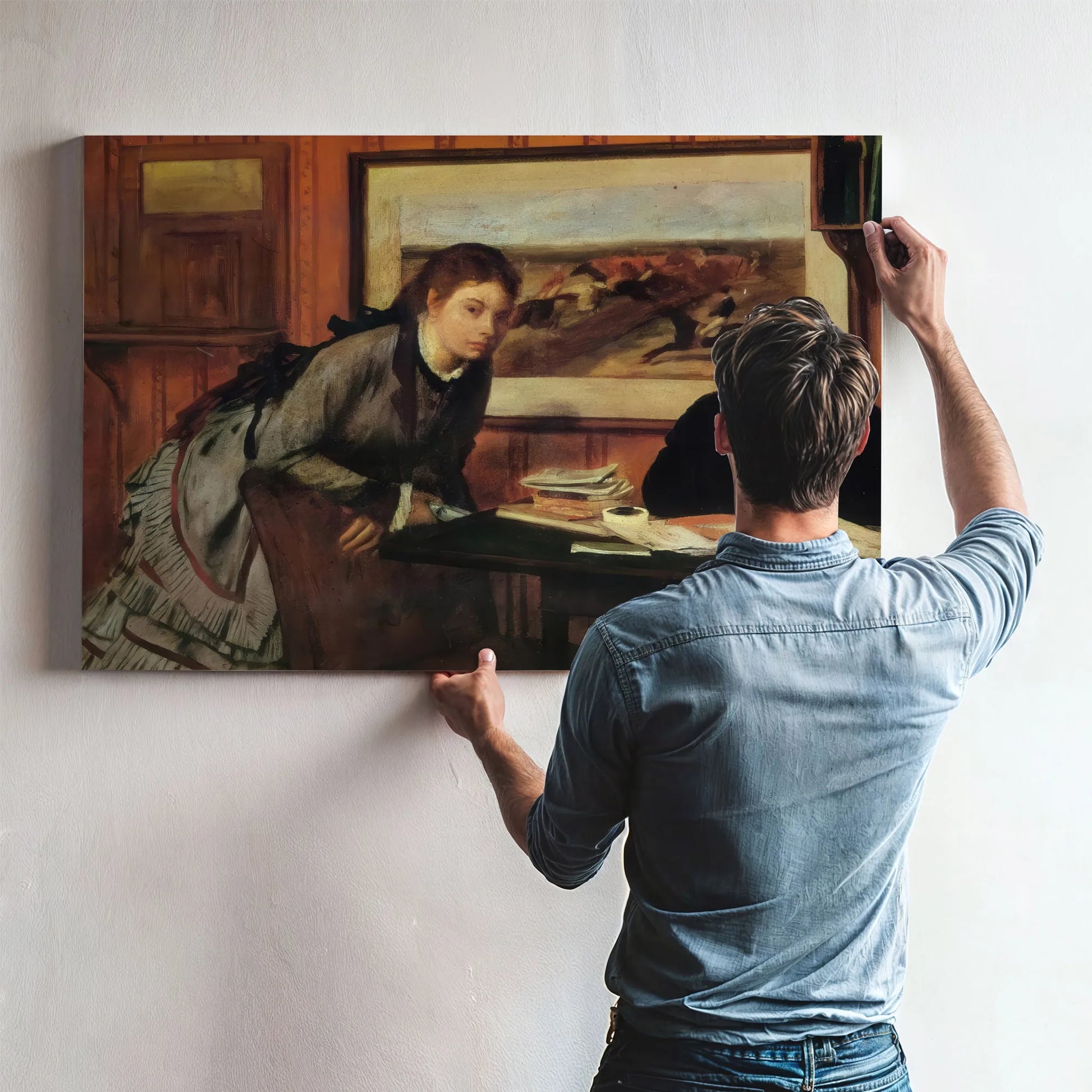 Pouting By Edgar Degas Fine Art Print