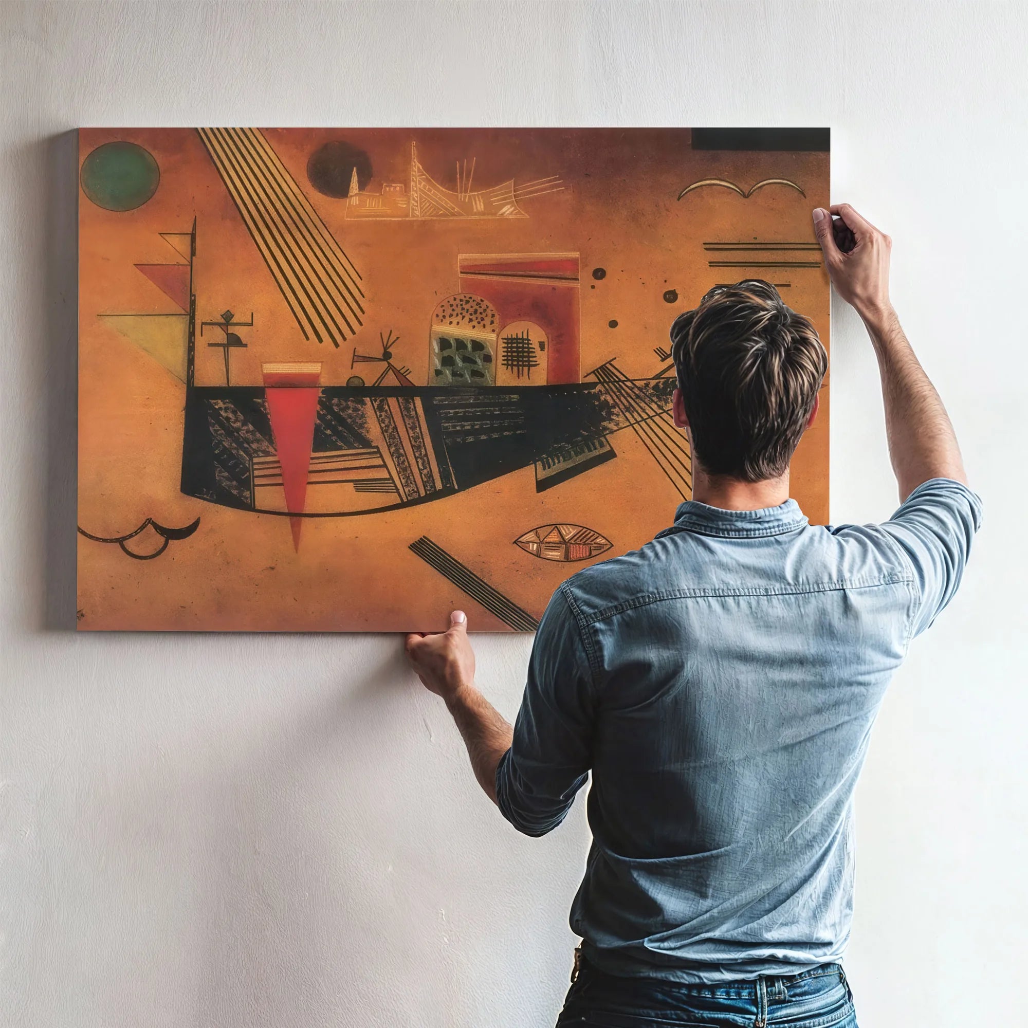 Capricious 1930 By Wassily Kandinsky Fine Art Print