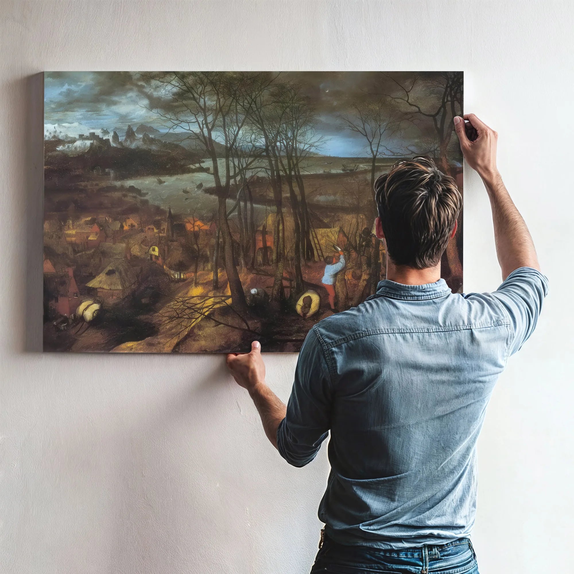 The Gloomy Day 1565 By Pieter Bruegel Fine Art Print