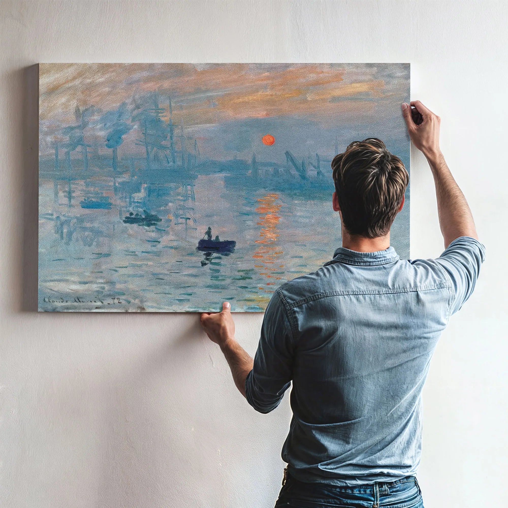 Impression Sunrise 1872 By Claude Monet Fine Art Print