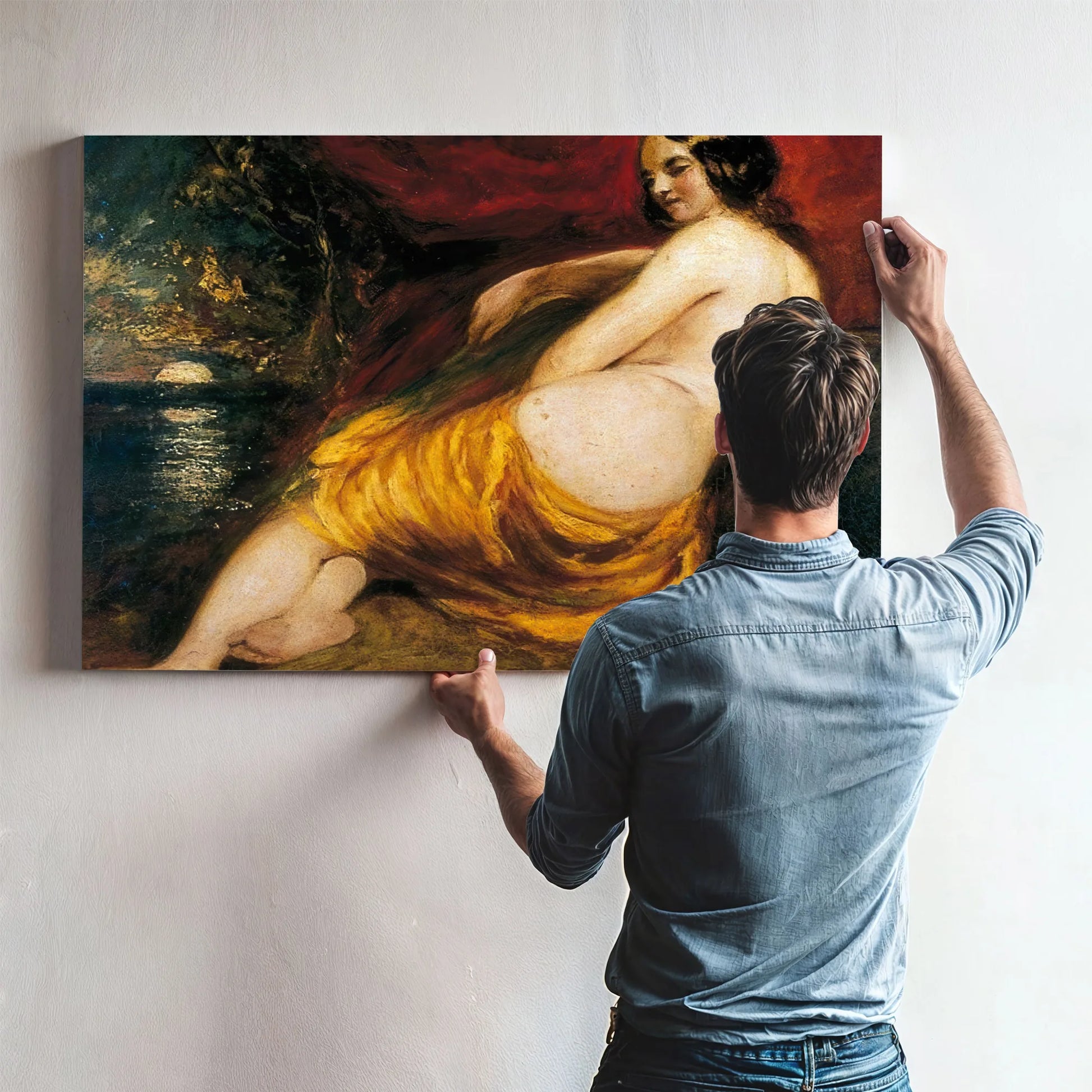 Female Nude 2 By William Etty Fine Art Print