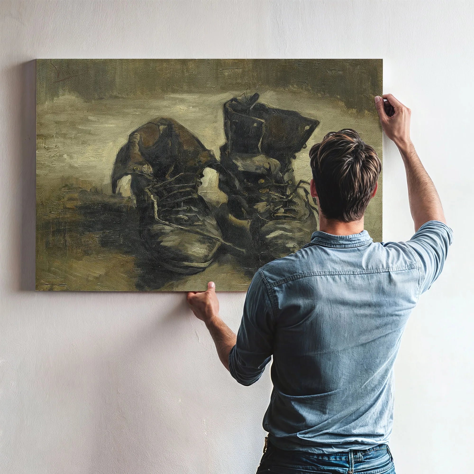 Shoes By Vincent Van Gogh Fine Art Print