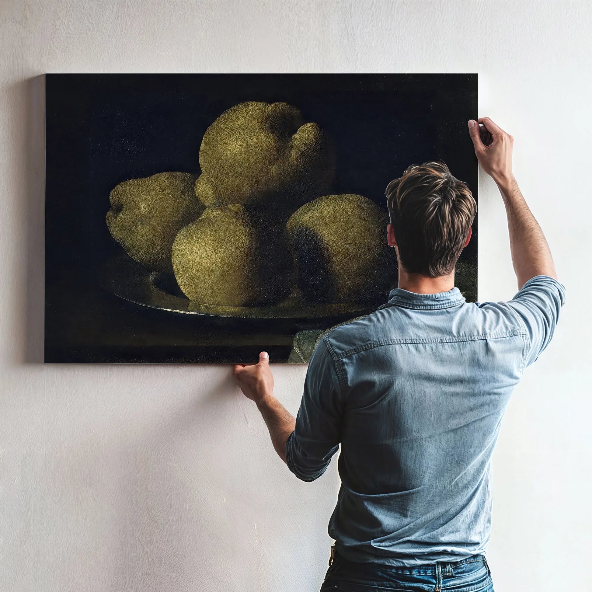 Natura Morta Amb Plat De Codonys By Francisco De Zurbaran Fine Art Print