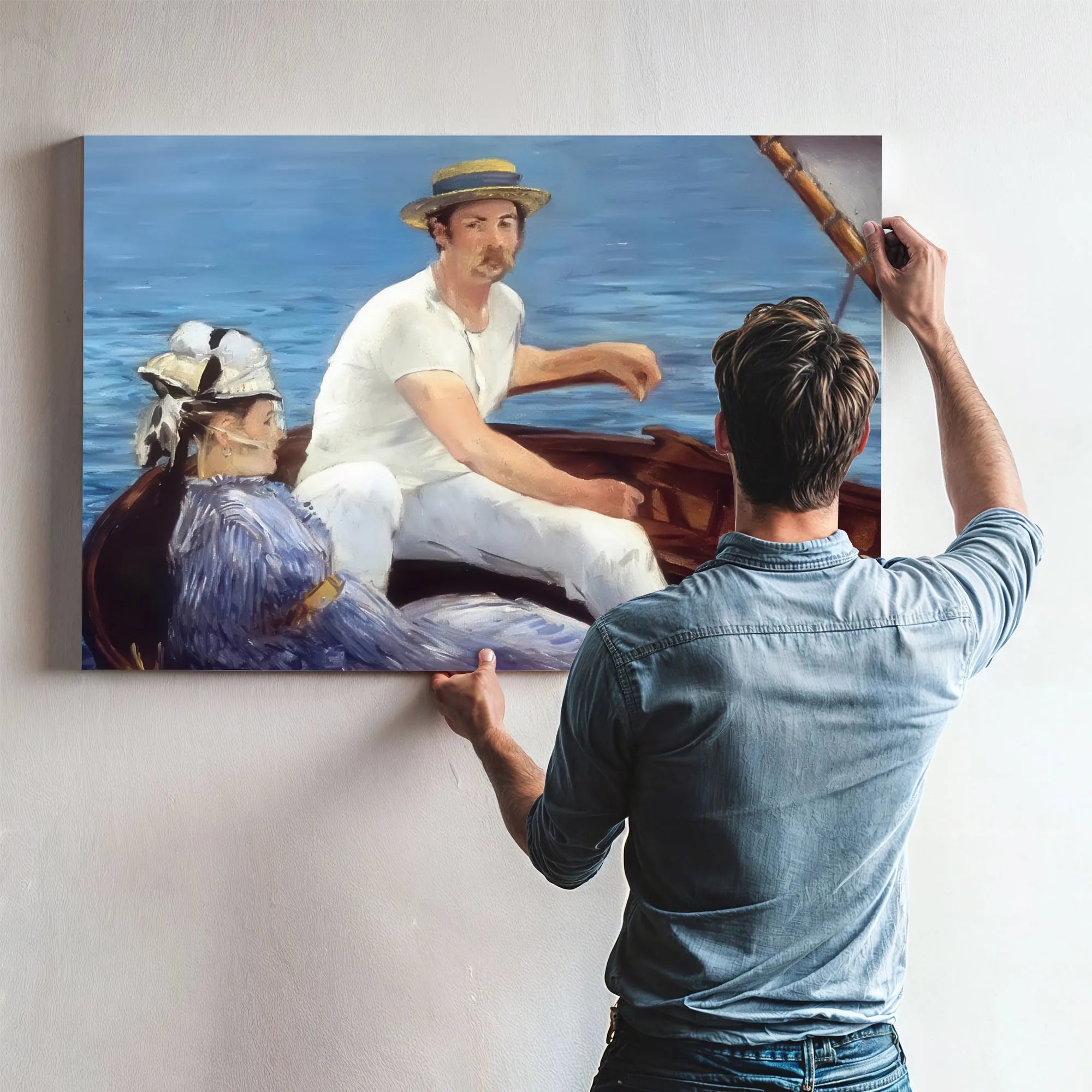 Boating By Edouard Manet Fine Art Print