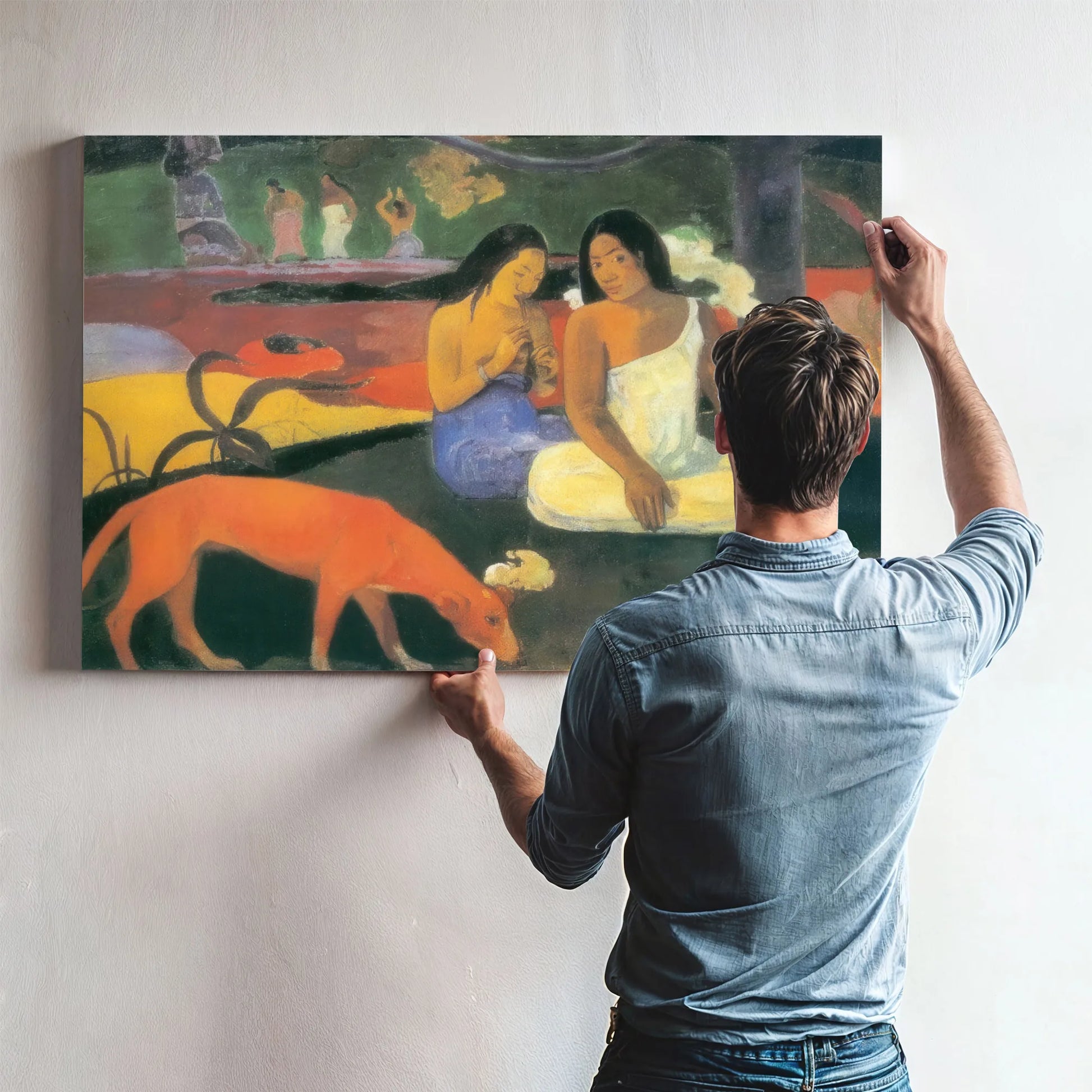 Arearea ( Happiness) By Paul Gauguin Fine Art Print