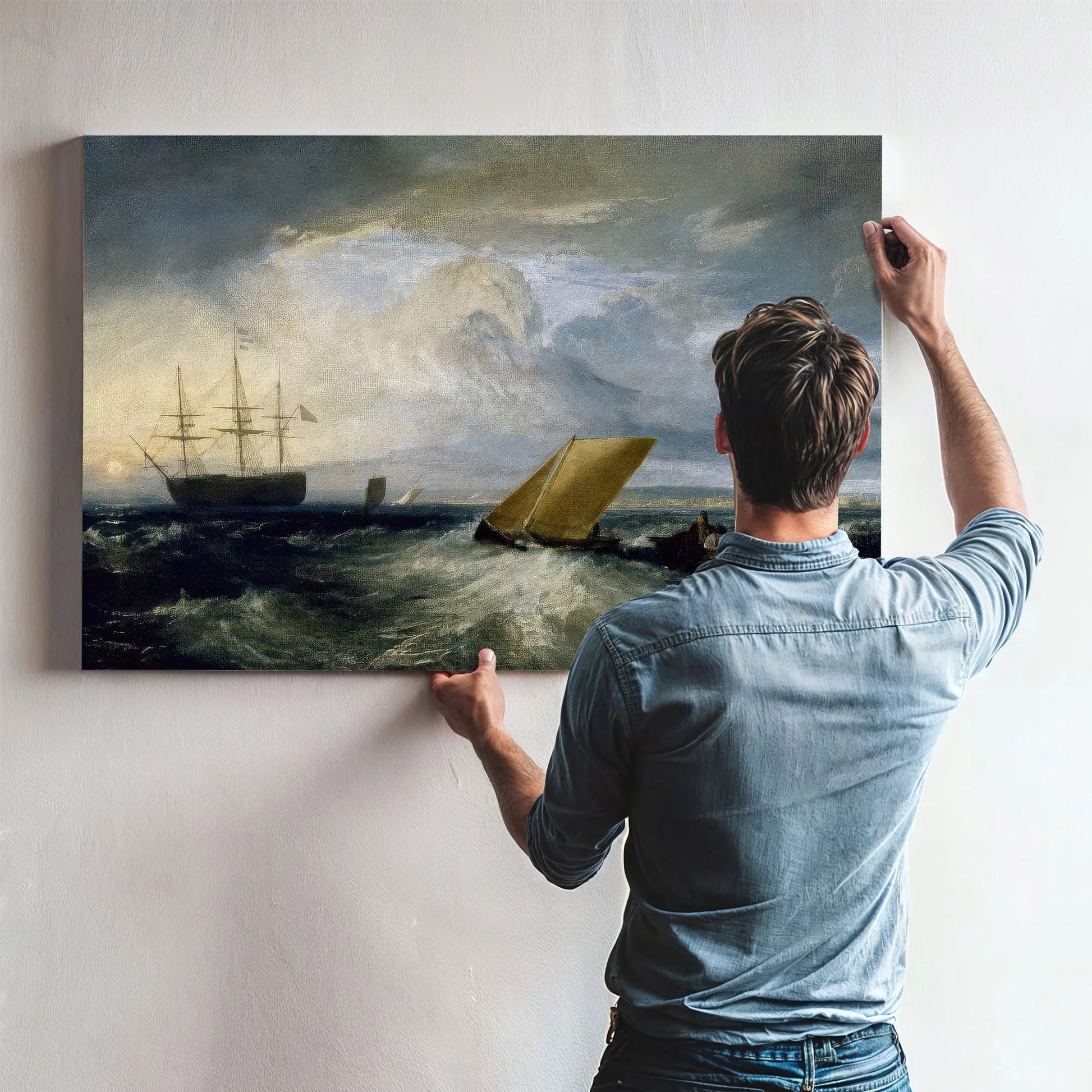 Sheerness As Seen From The Nore by Joseph Mallord William Turner Fine Art Print