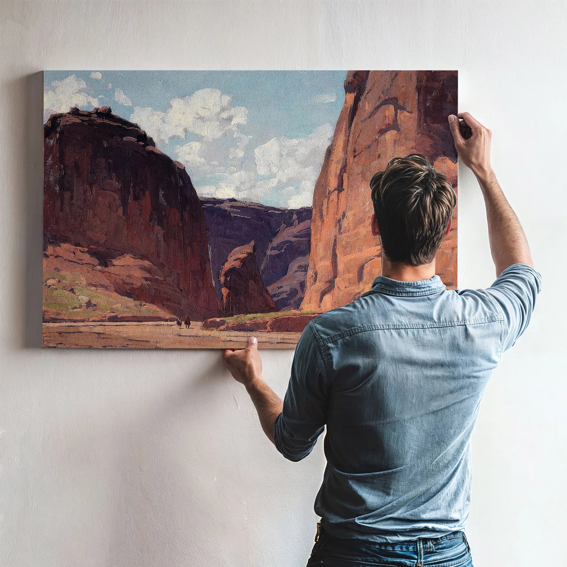Canyon Gateway By Edgar Payne Fine Art Print