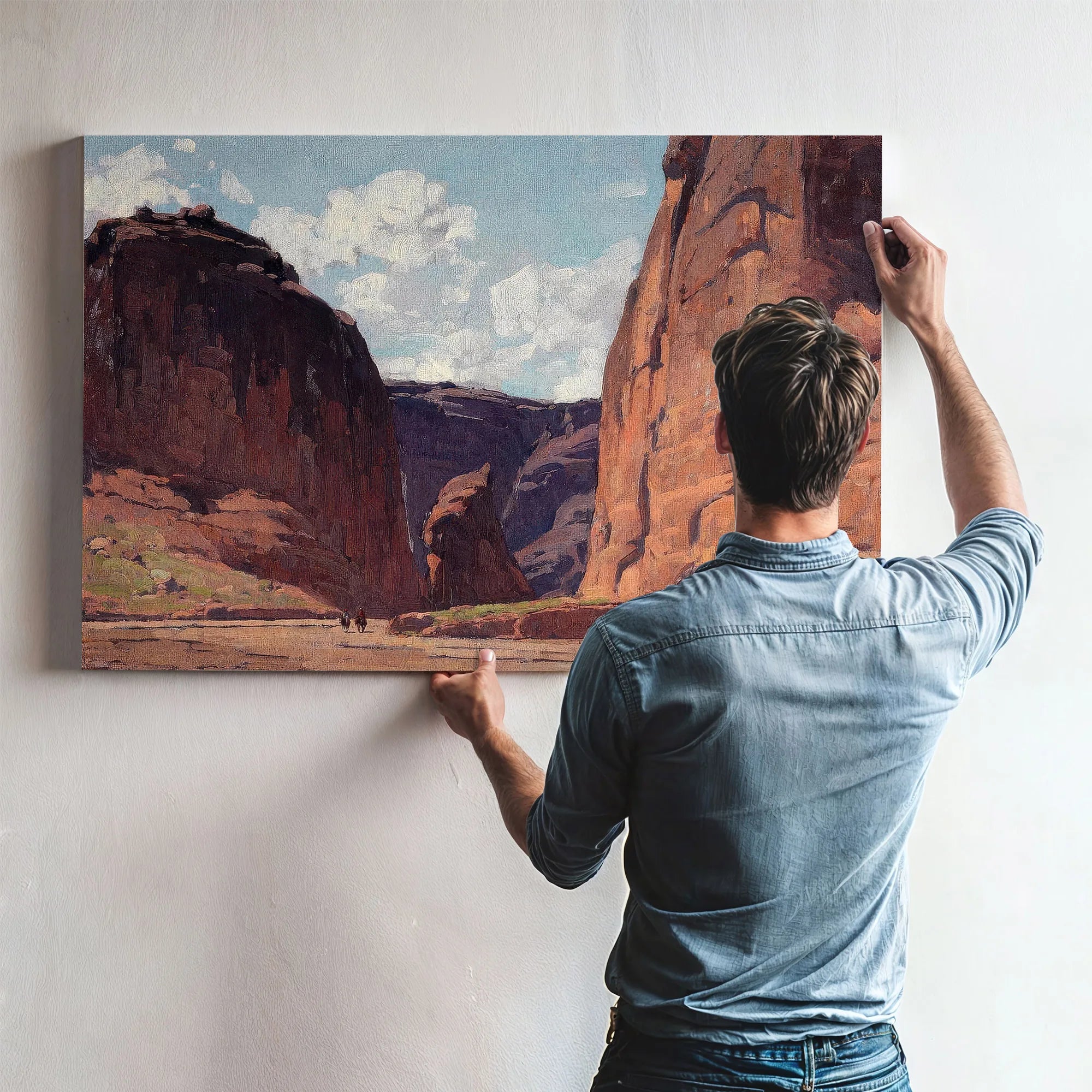 Canyon Gateway By Edgar Payne Fine Art Print