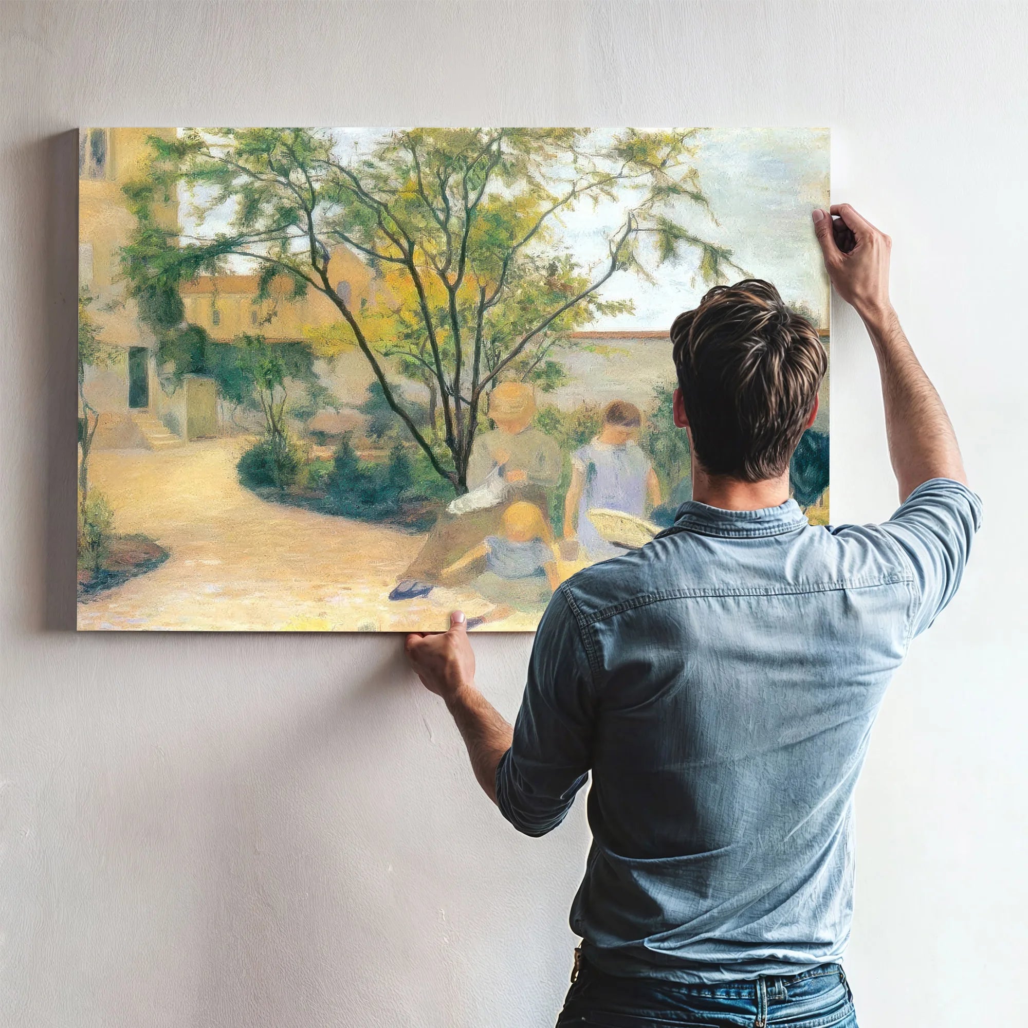 Garden At Vaugirard By Paul Gauguin Fine Art Print