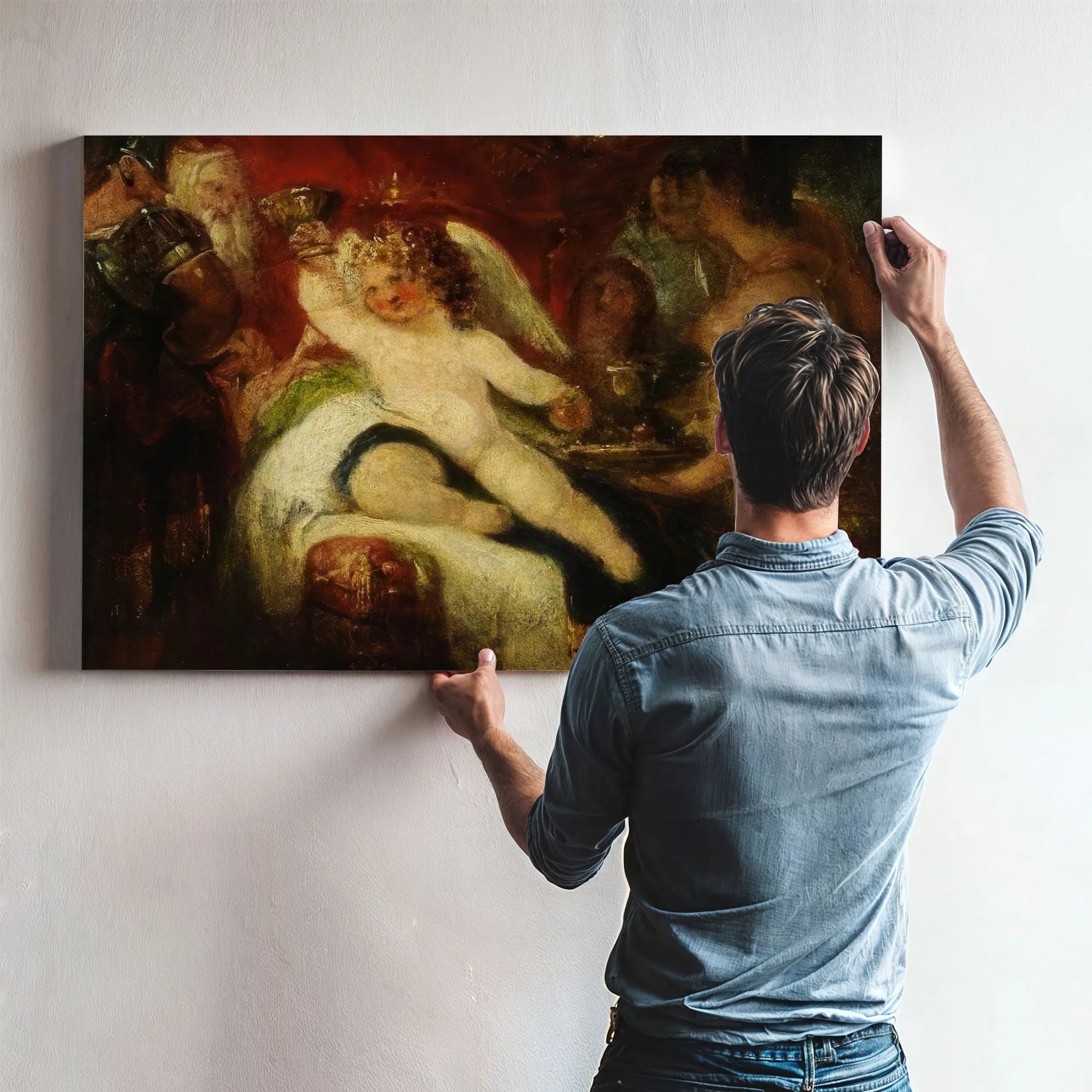Classical Subject By William Etty Fine Art Print