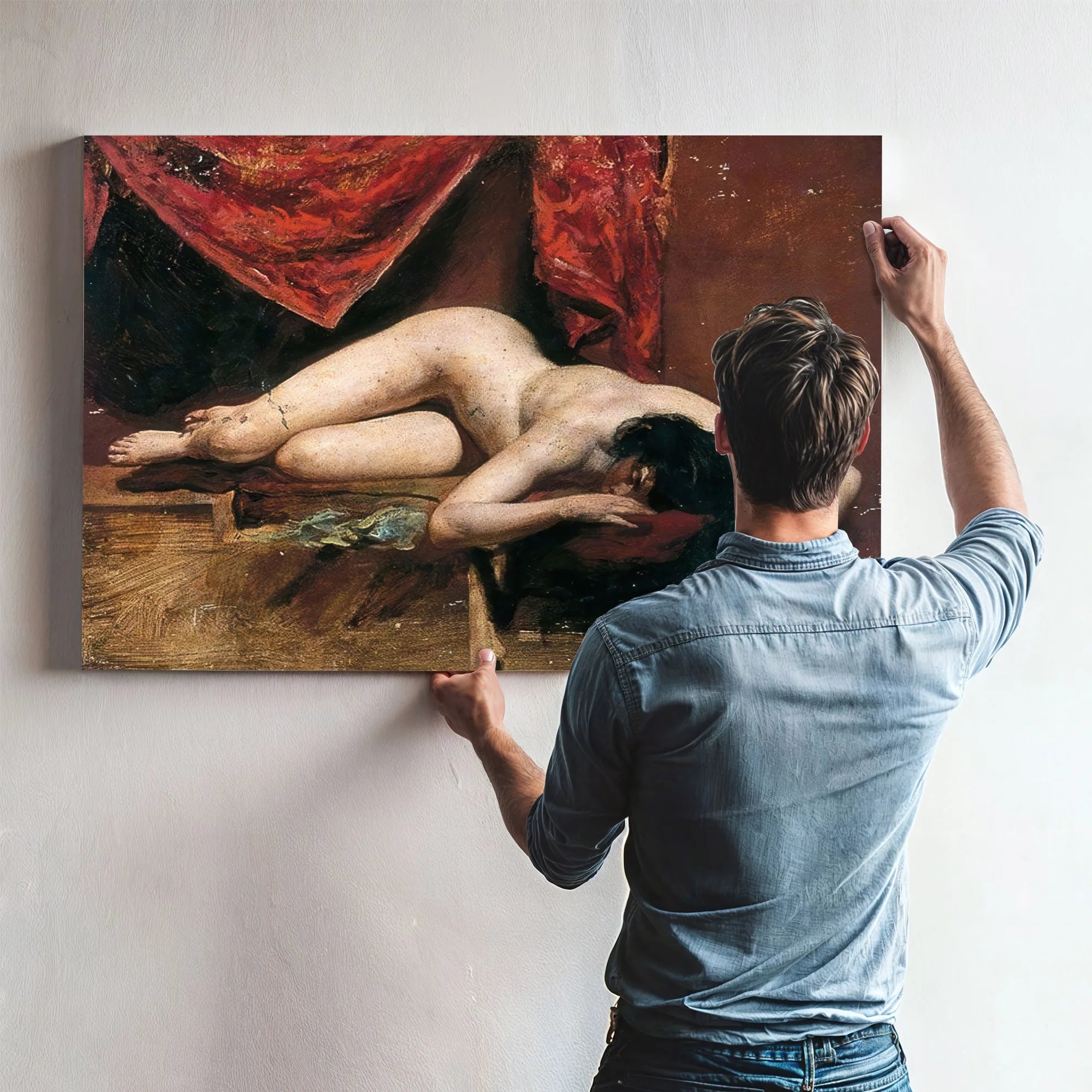 Female Nude 5 By William Etty Fine Art Print