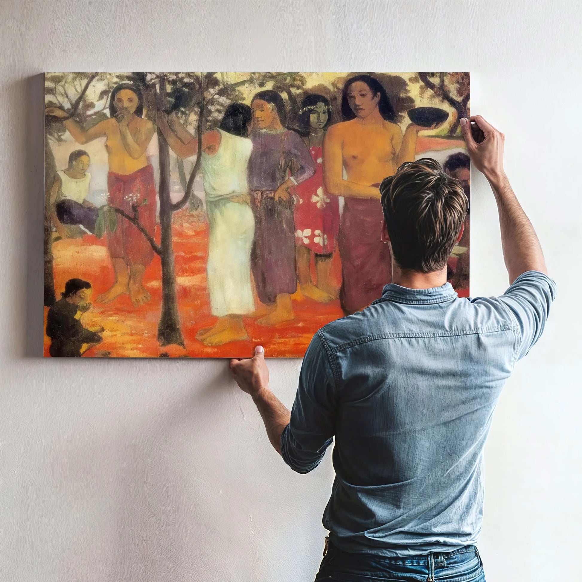 Nave Nave Mahana ( Delicious Day) By Paul Gauguin Fine Art Print
