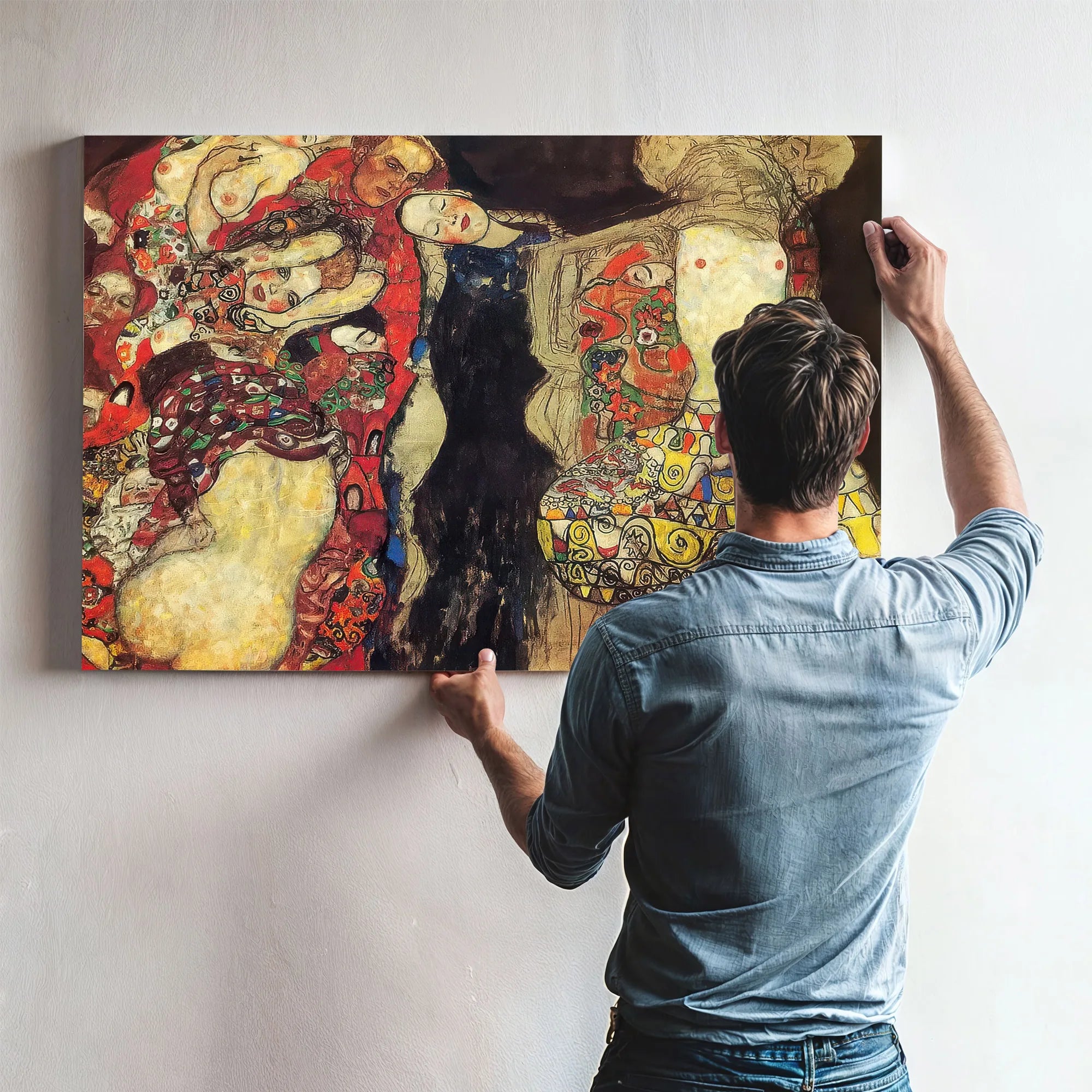 Bride By Gustav Klimt Fine Art Print