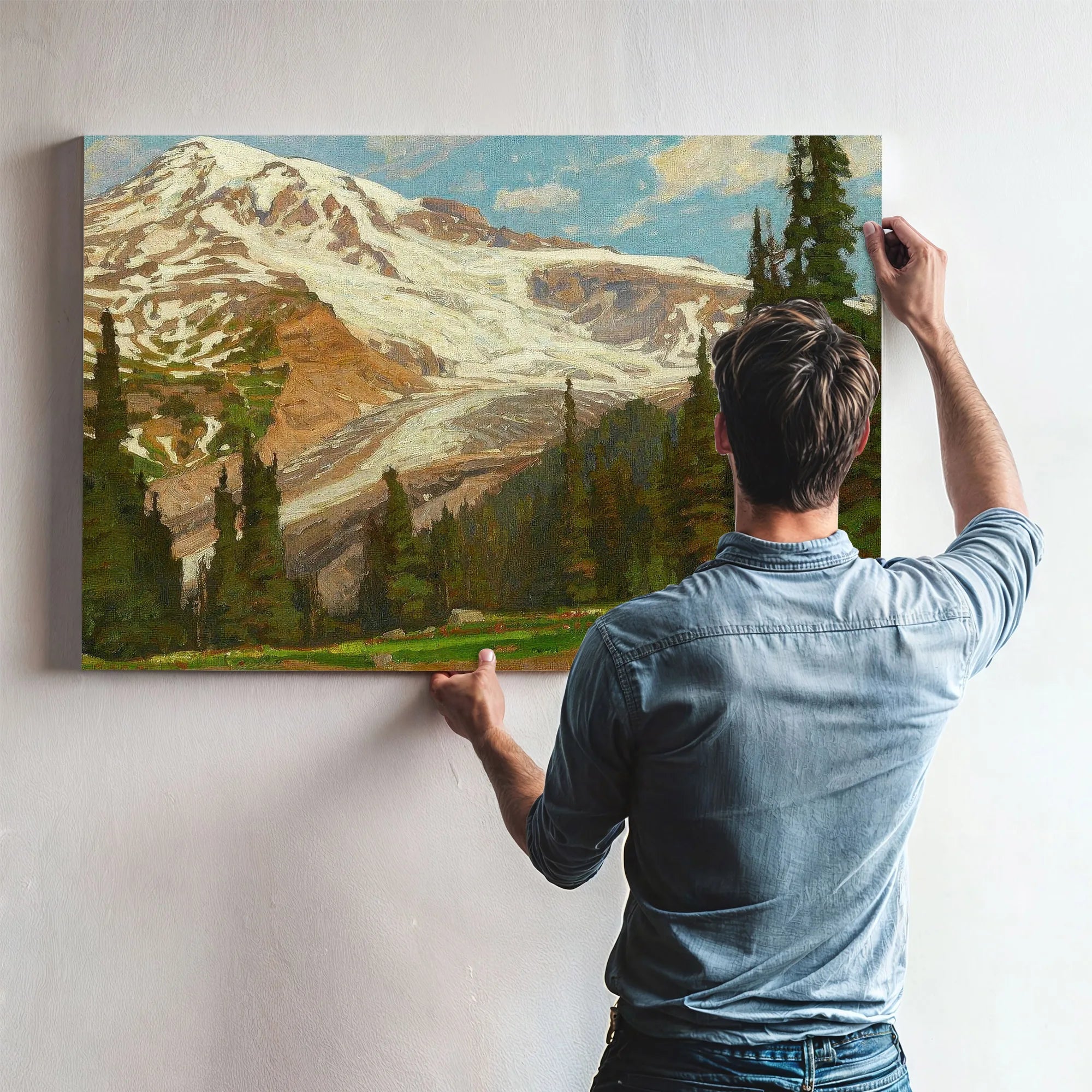 Glacial Grandeur By William Wendt Fine Art Print