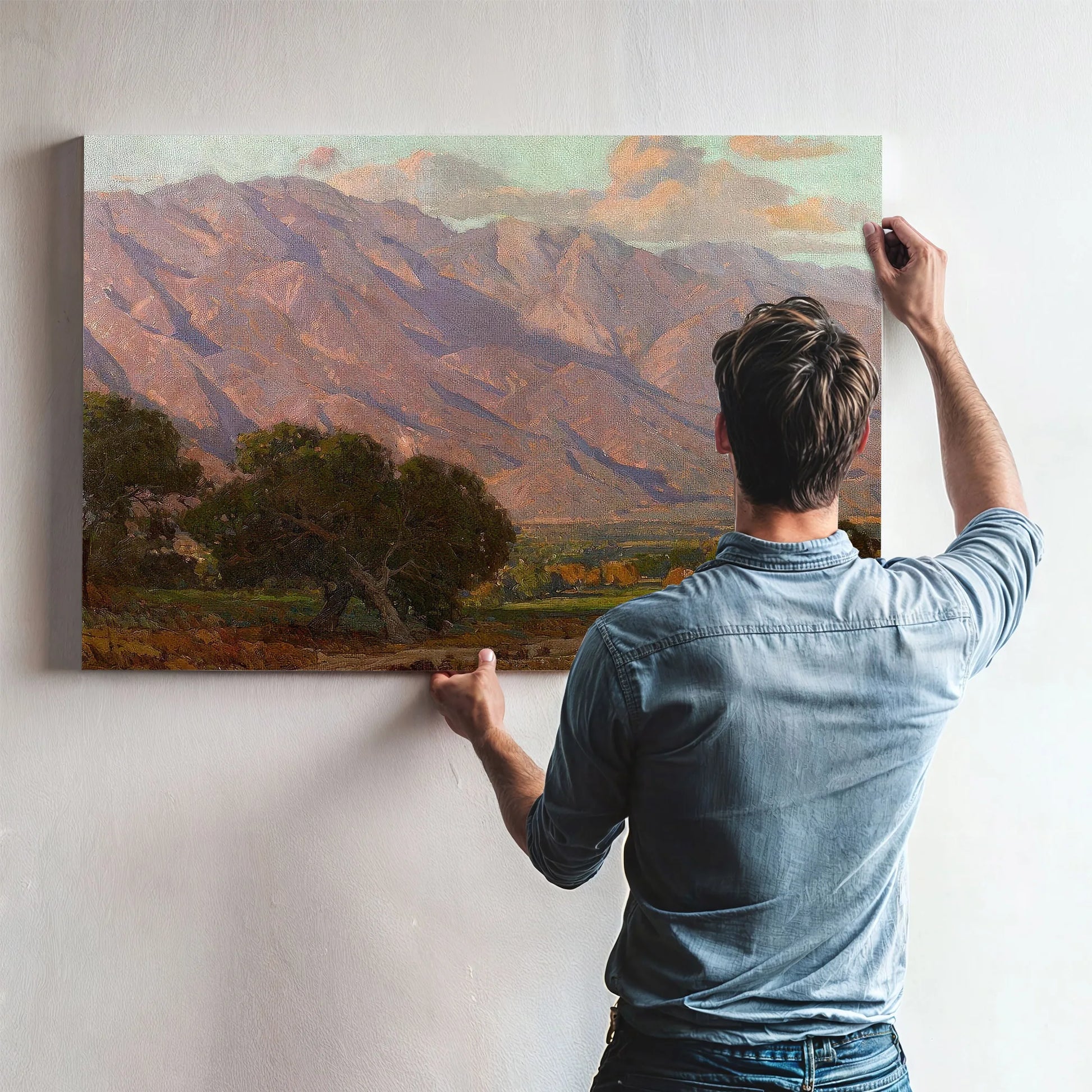 Hills At Altadena By Edgar Payne Fine Art Print