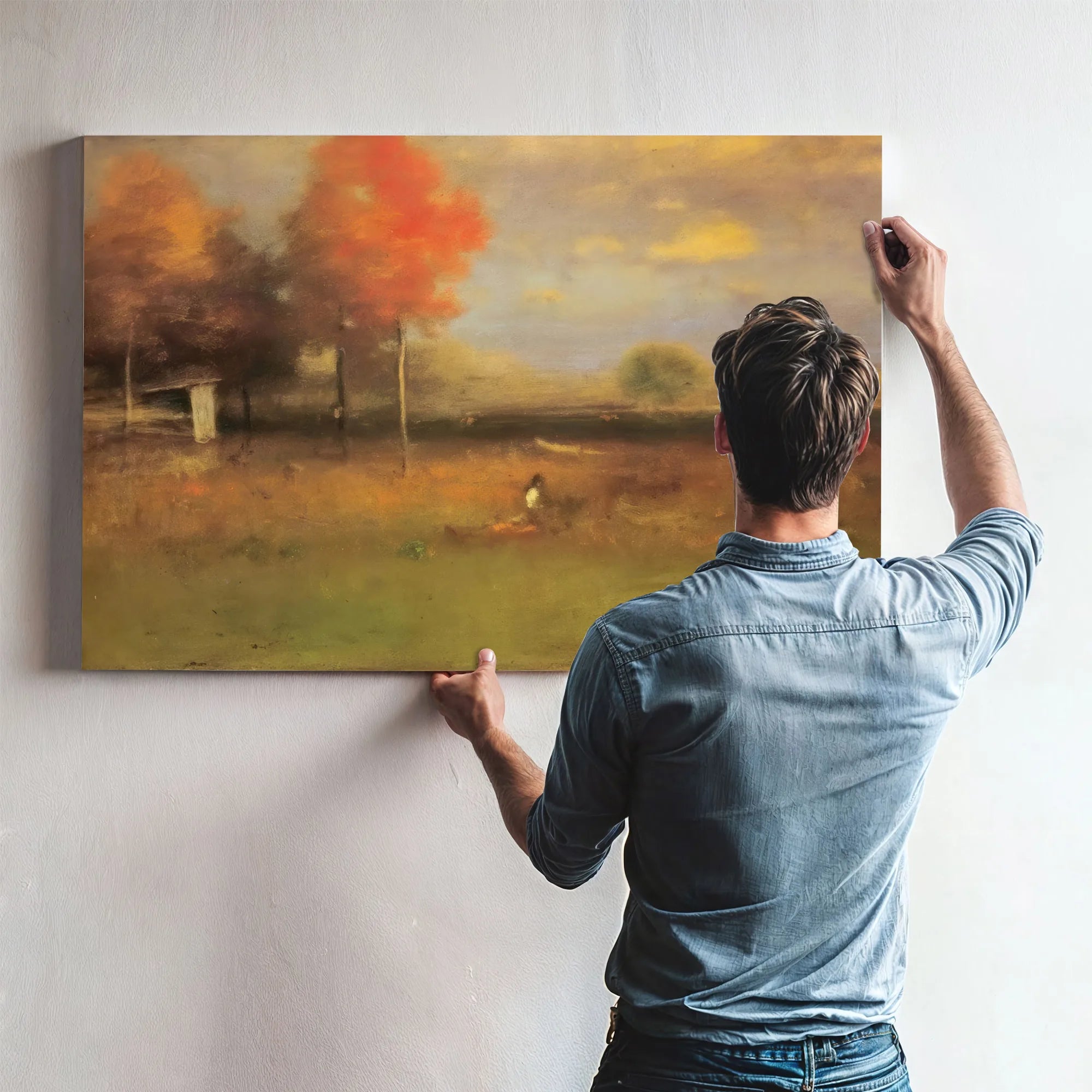 Indian Summer By George Inness Fine Art Print
