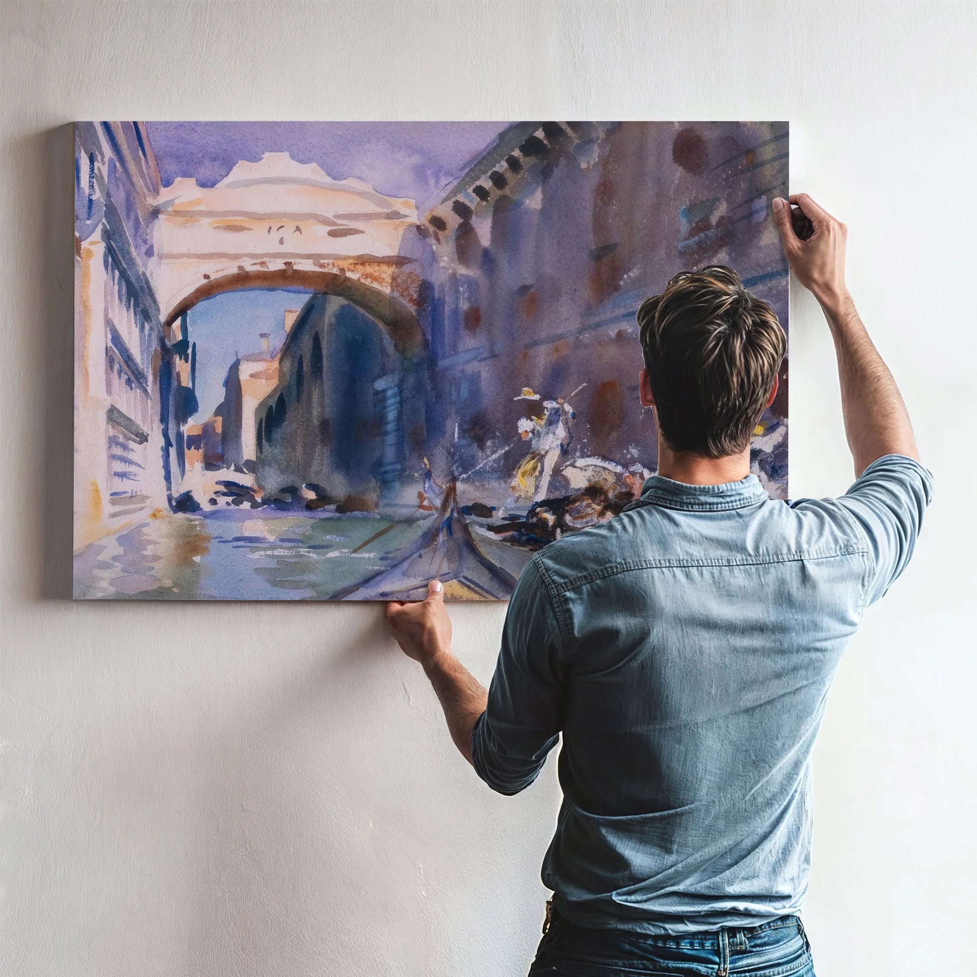 The Bridge Of Sighs By John Singer Sargent Fine Art Print