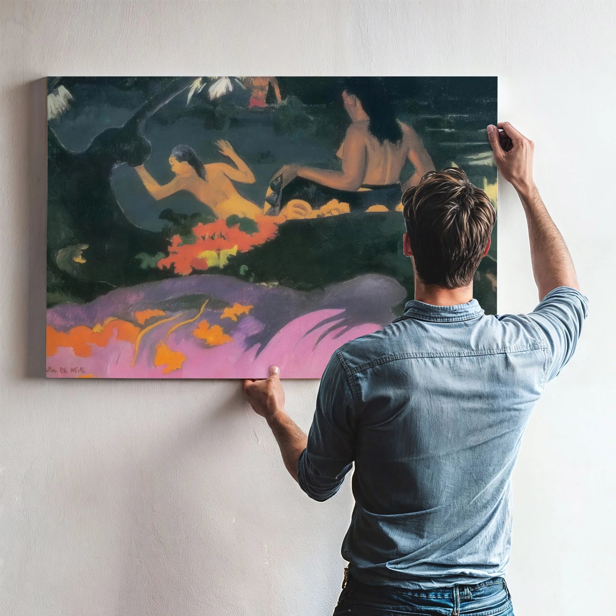 Fatata Te Miti ( On The Seashore) By Paul Gauguin Fine Art Print