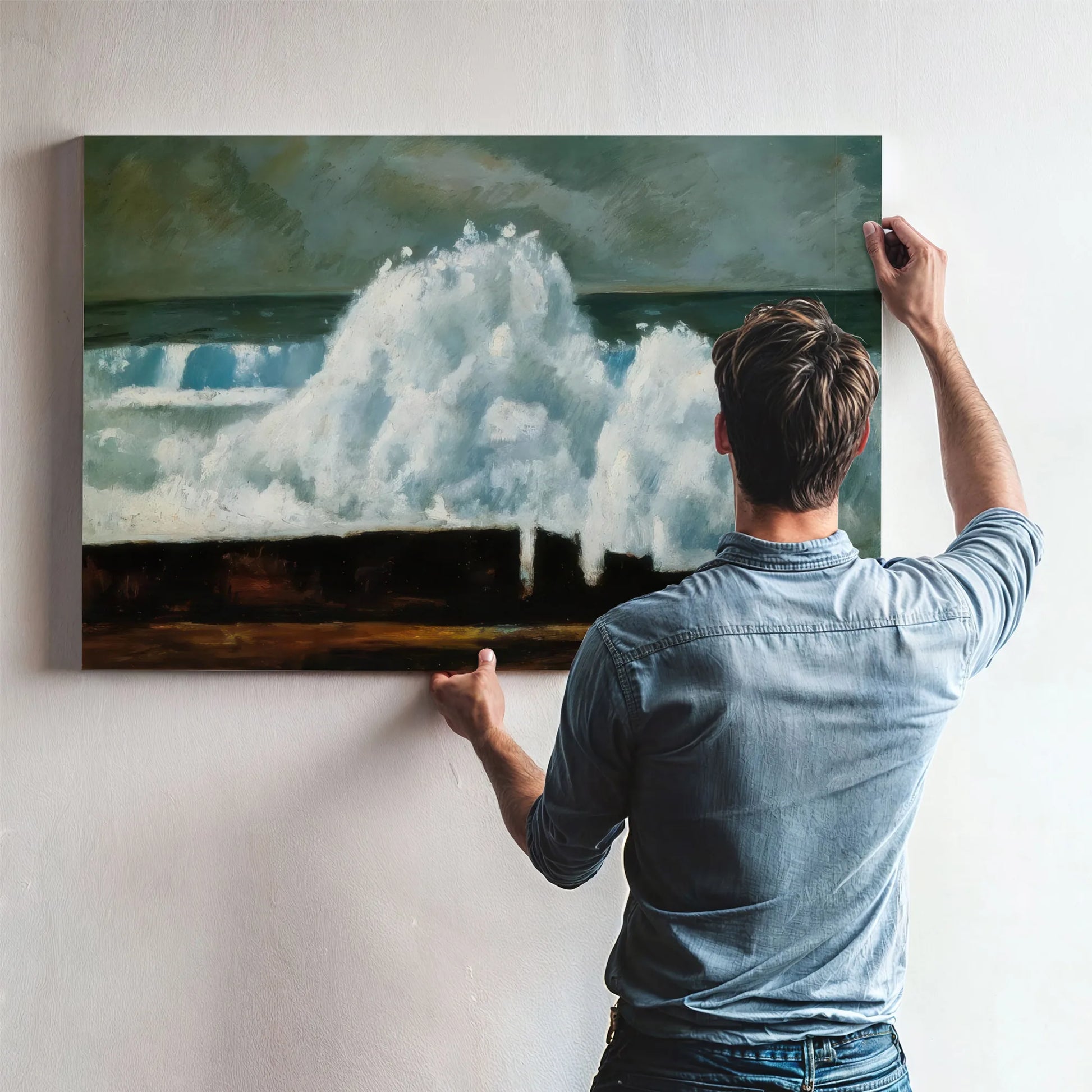 The Wave By Marsden Hartley Fine Art Print