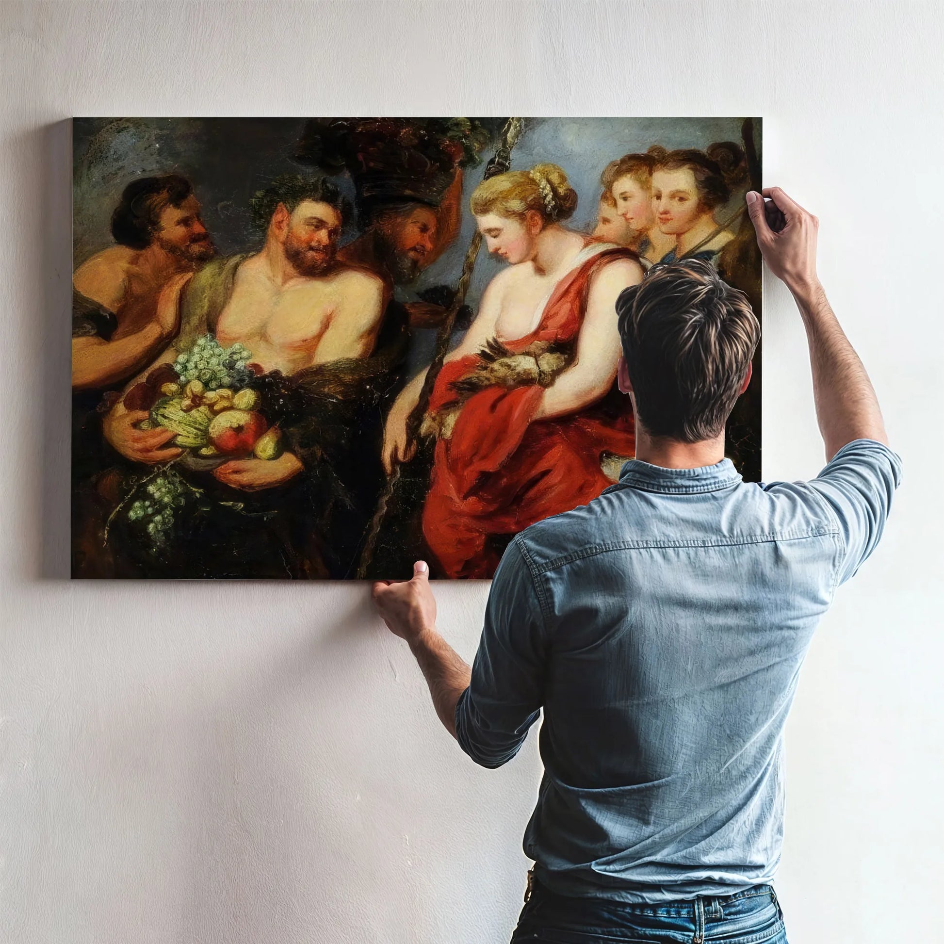 Diana, Returning From The Chase By William Etty Fine Art Print
