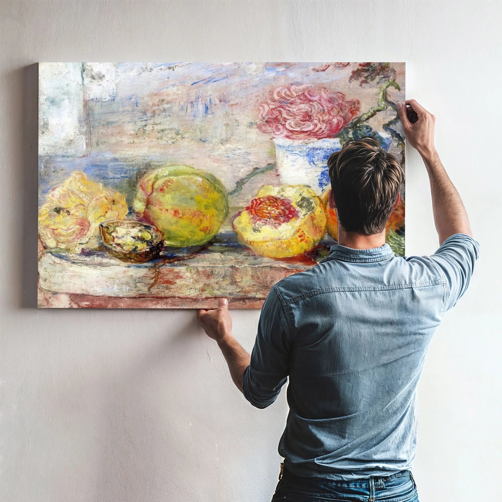 Peaches By James Ensor Fine Art Print