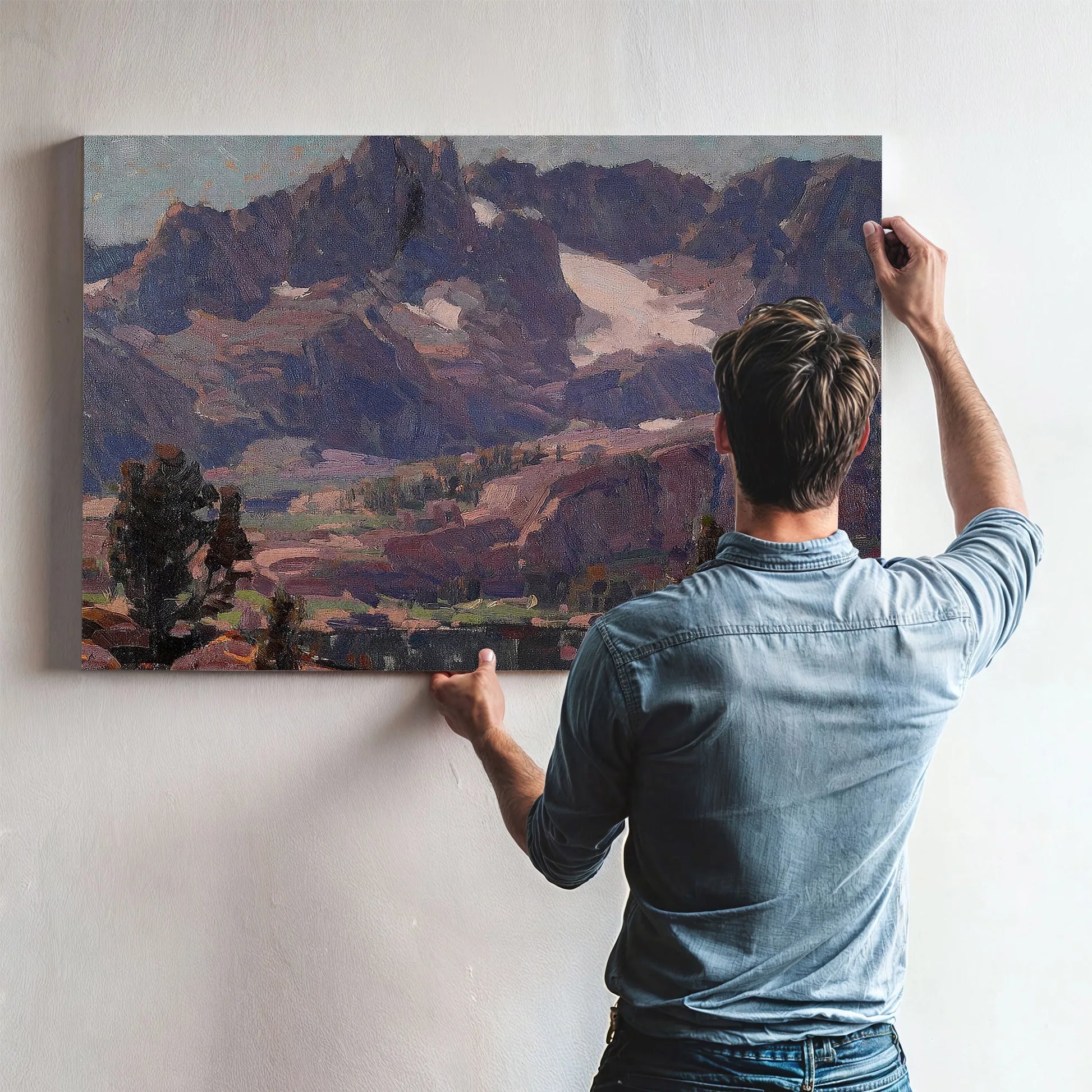 Mountains Of Granite, Sierras By Edgar Payne Fine Art Print
